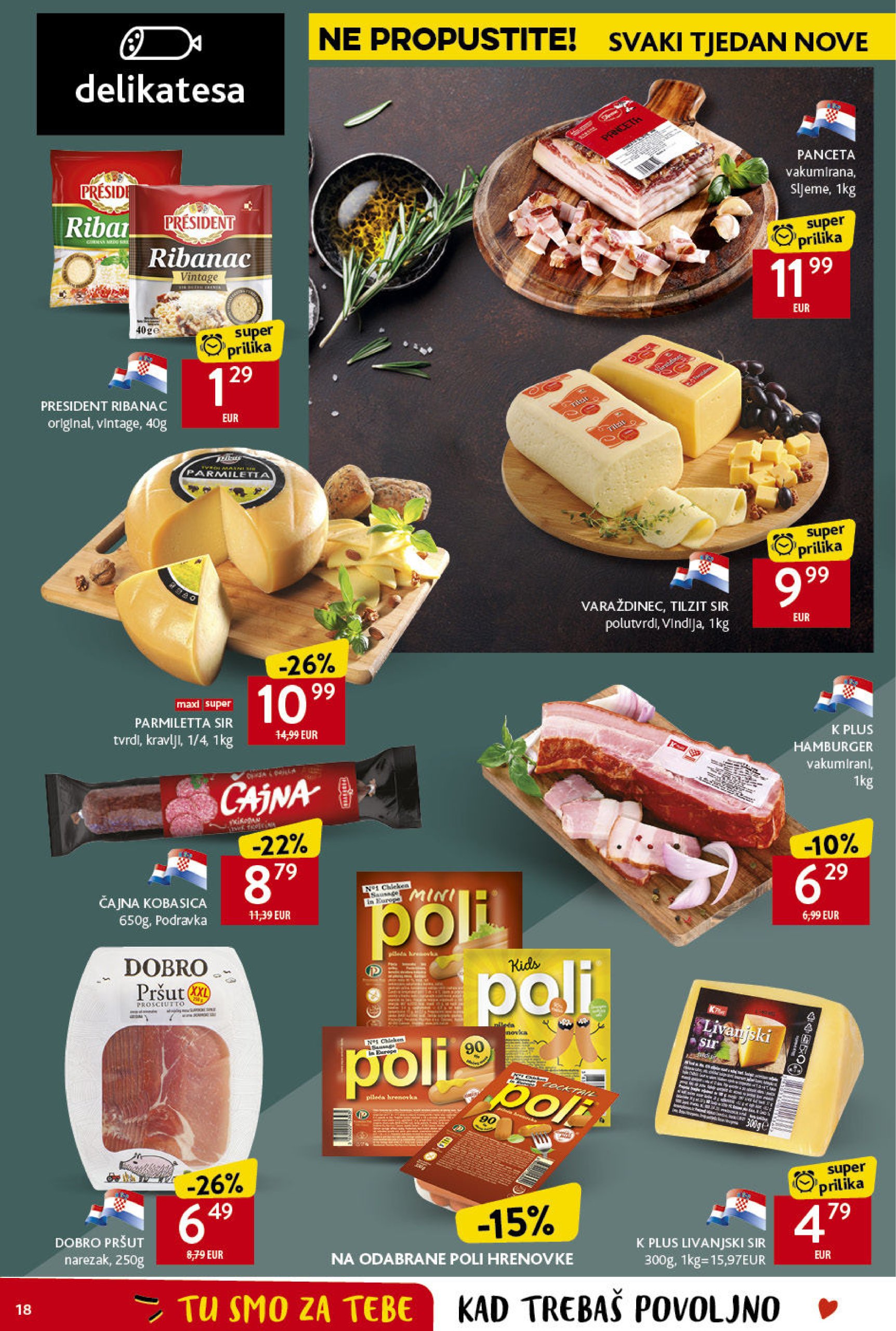 konzum - Konzum katalog vrijedi od 23.01. do 29.01. - page: 18