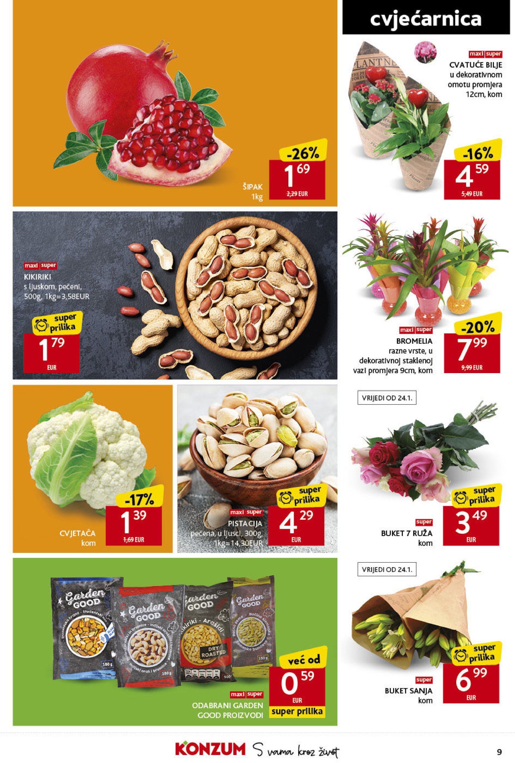 konzum - Konzum katalog vrijedi od 23.01. do 29.01. - page: 9