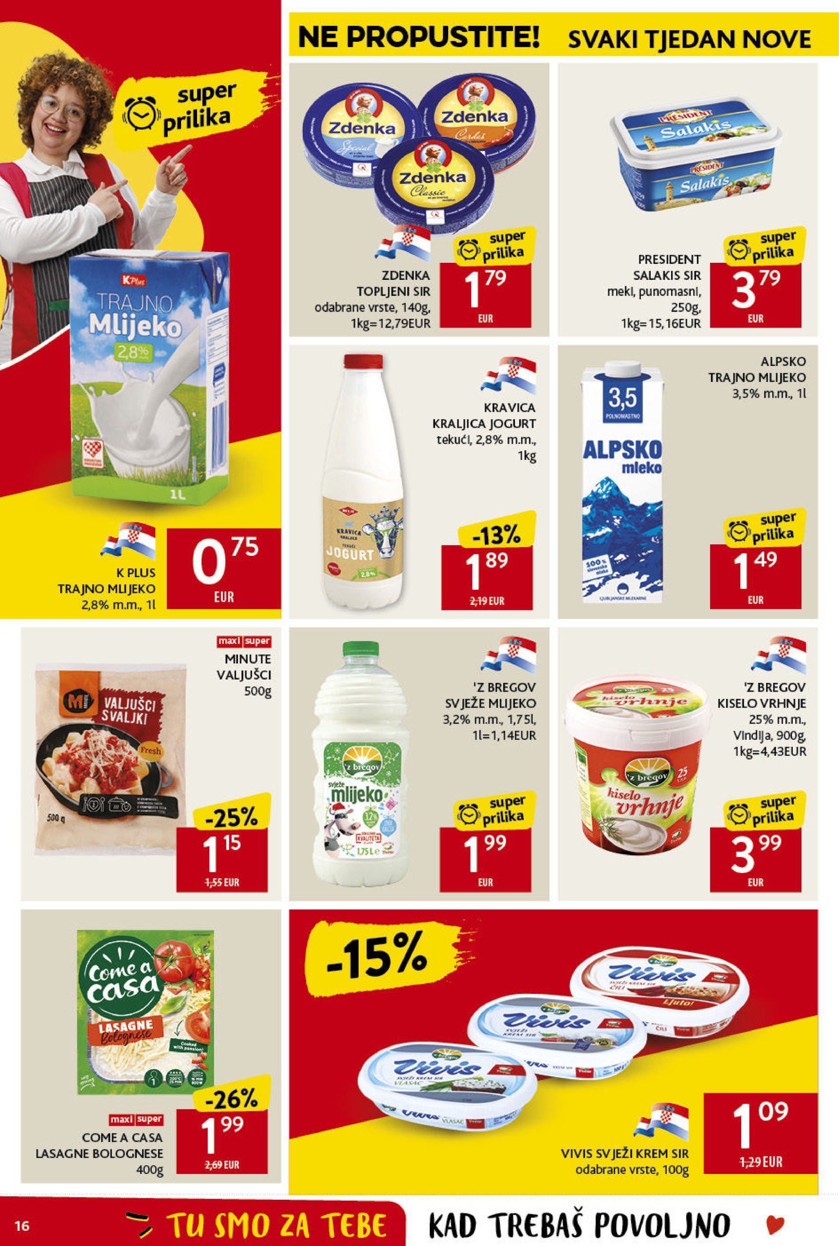 konzum - Konzum katalog vrijedi od 23.01. do 29.01. - page: 16