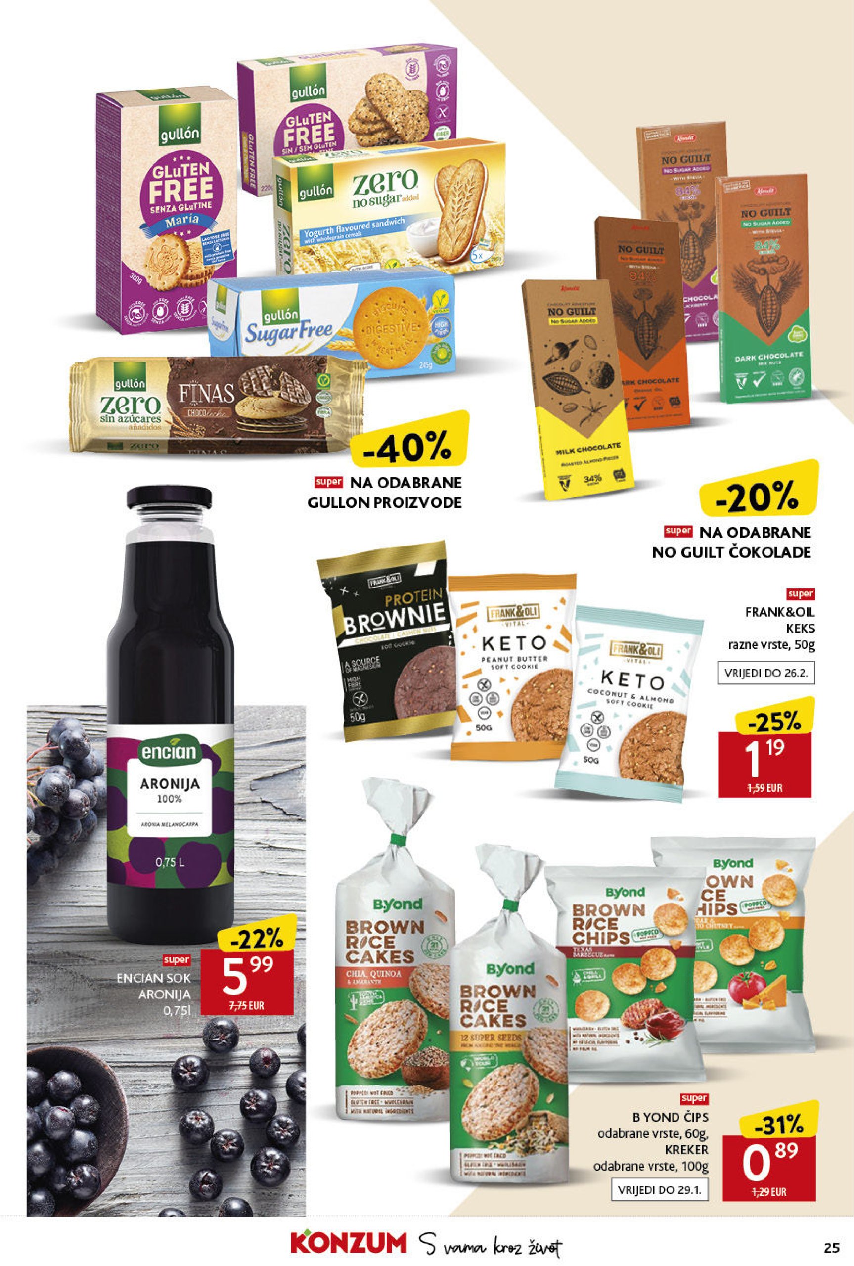 konzum - Konzum katalog vrijedi od 23.01. do 29.01. - page: 25