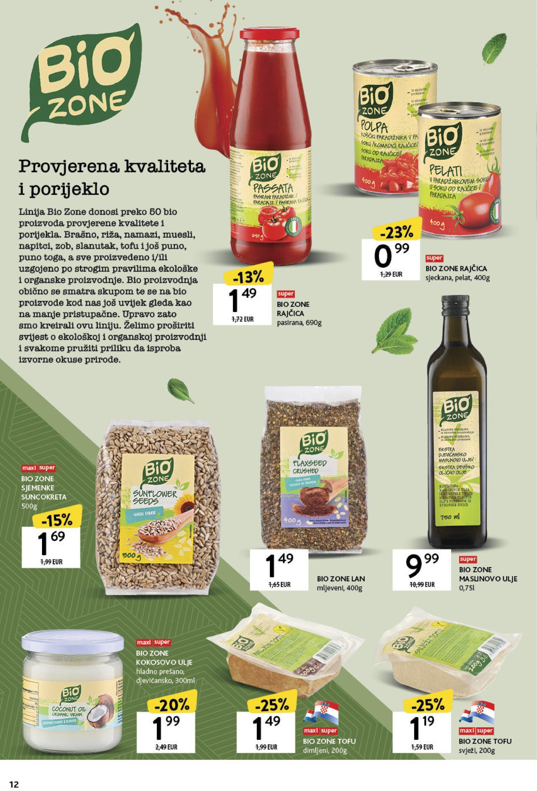 konzum - Konzum - Naše robne marke katalog vrijedi od 20.01. do 02.02. - page: 12