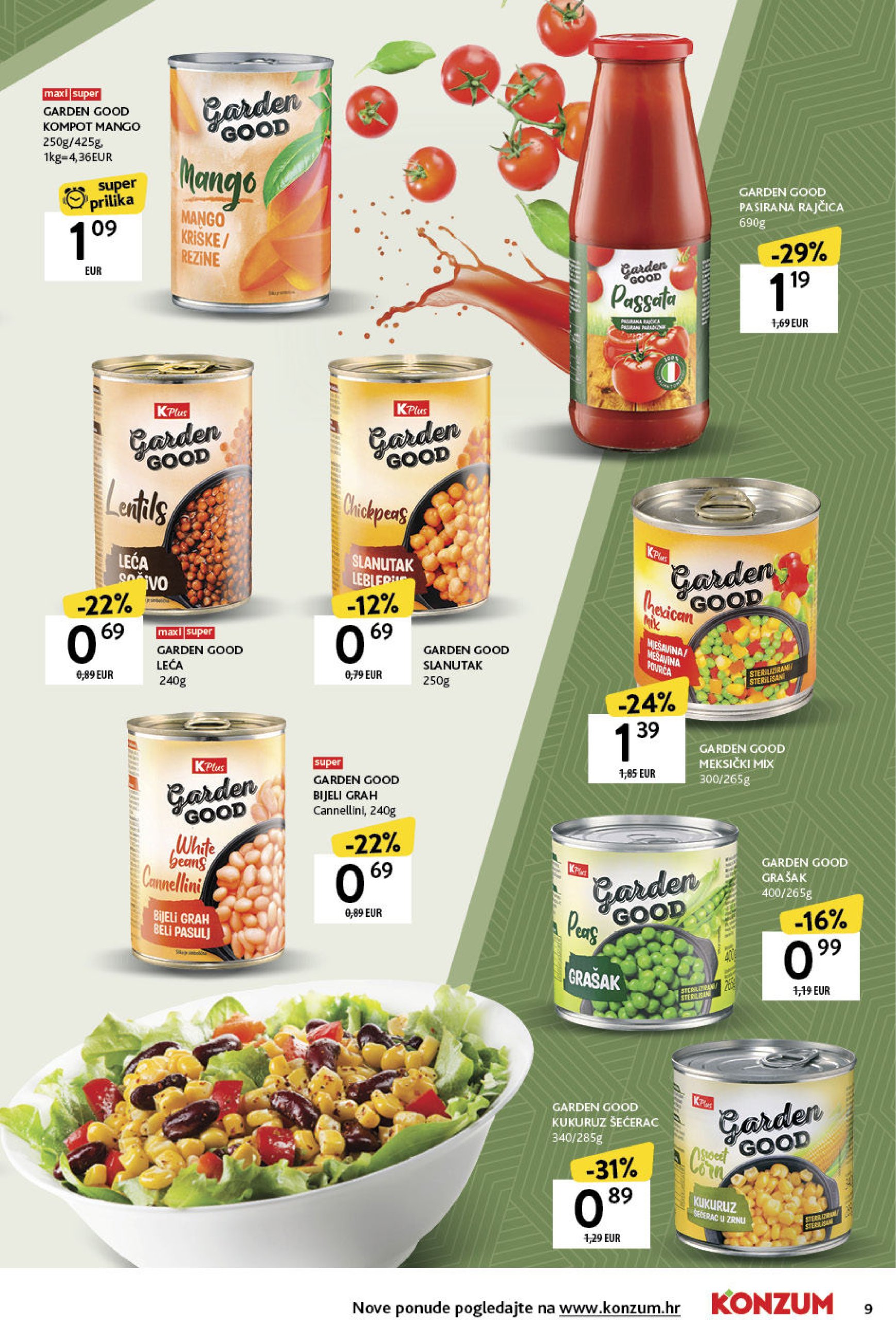 konzum - Konzum - Naše robne marke katalog vrijedi od 20.01. do 02.02. - page: 9