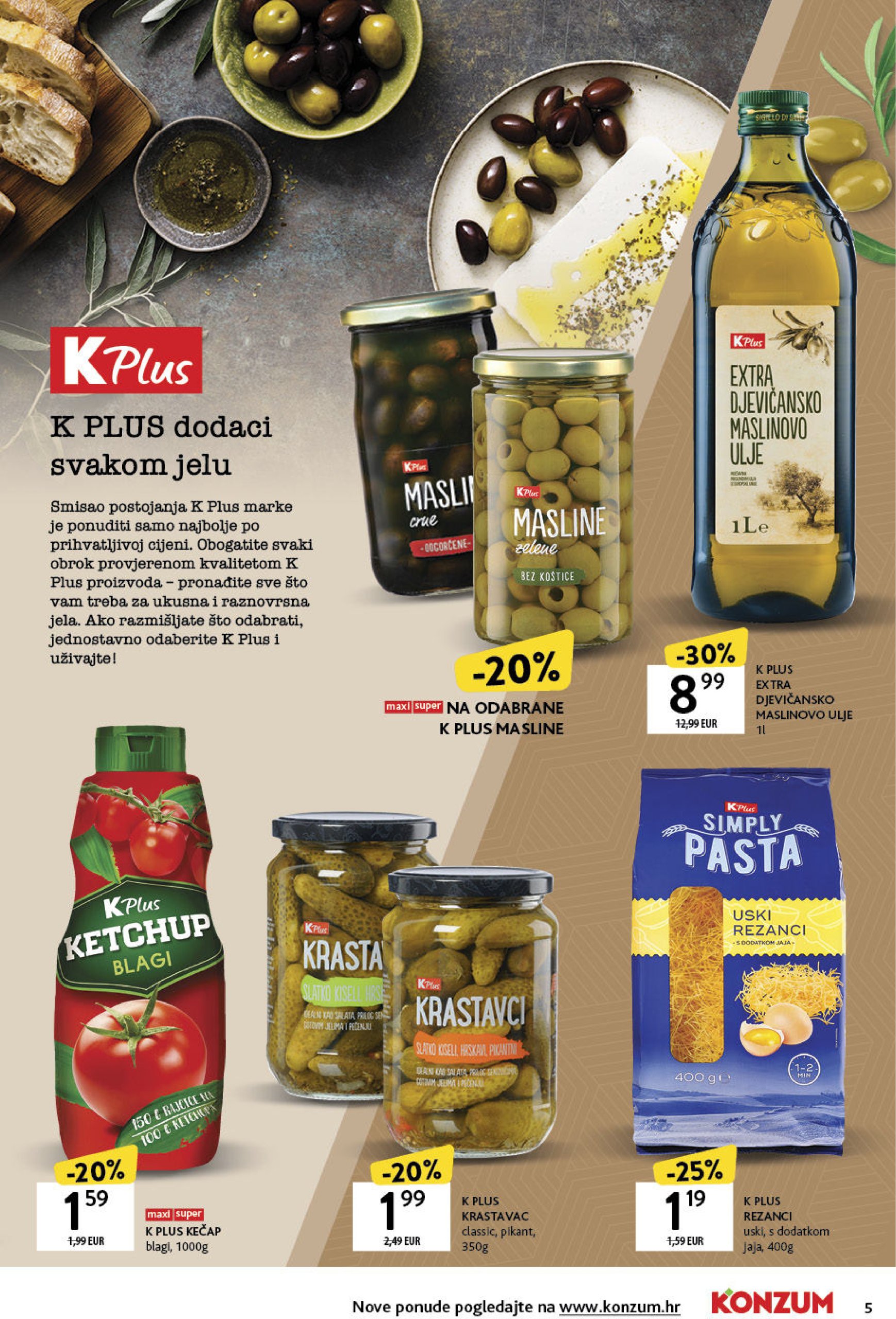 konzum - Konzum - Naše robne marke katalog vrijedi od 20.01. do 02.02. - page: 5