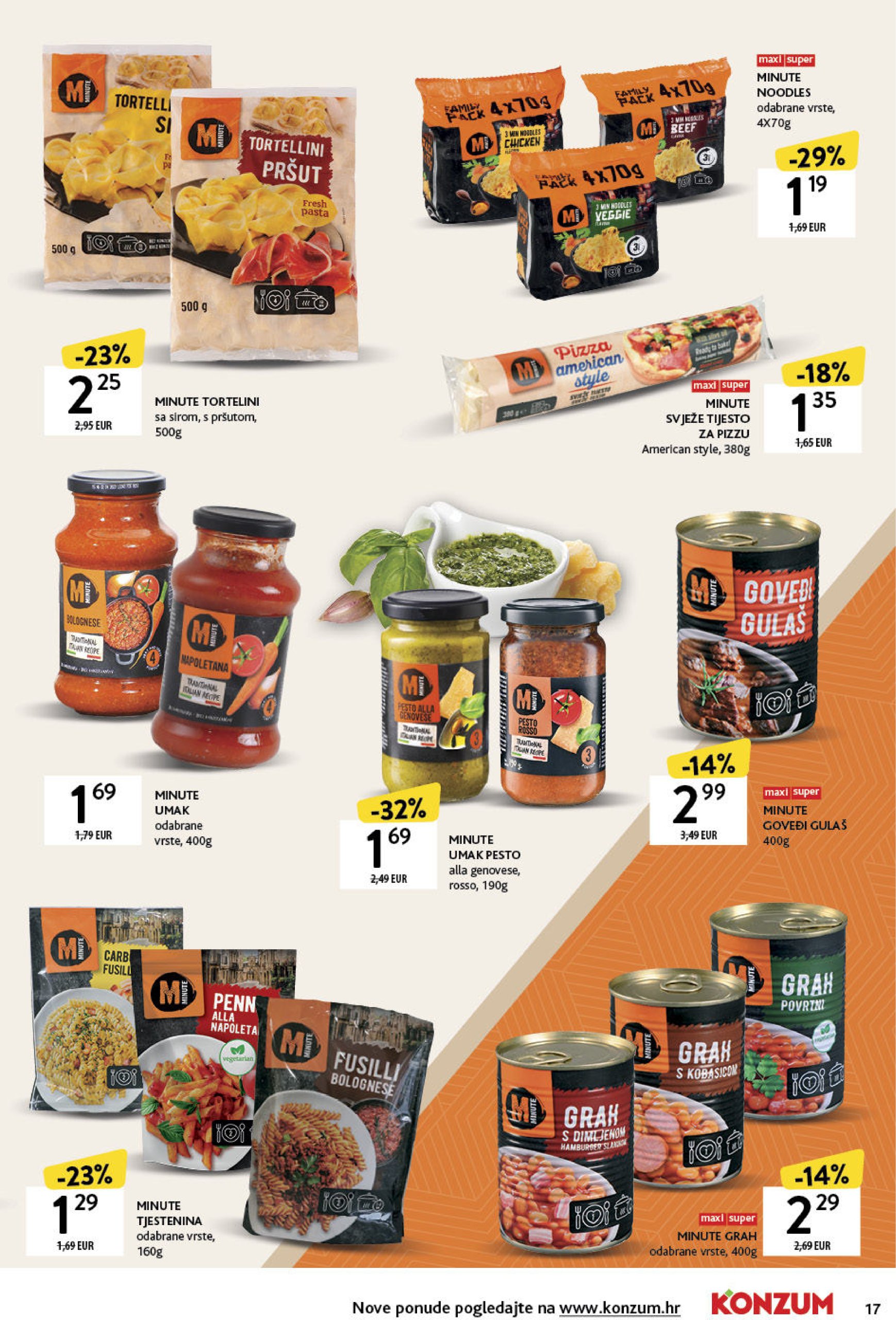 konzum - Konzum - Naše robne marke katalog vrijedi od 20.01. do 02.02. - page: 17