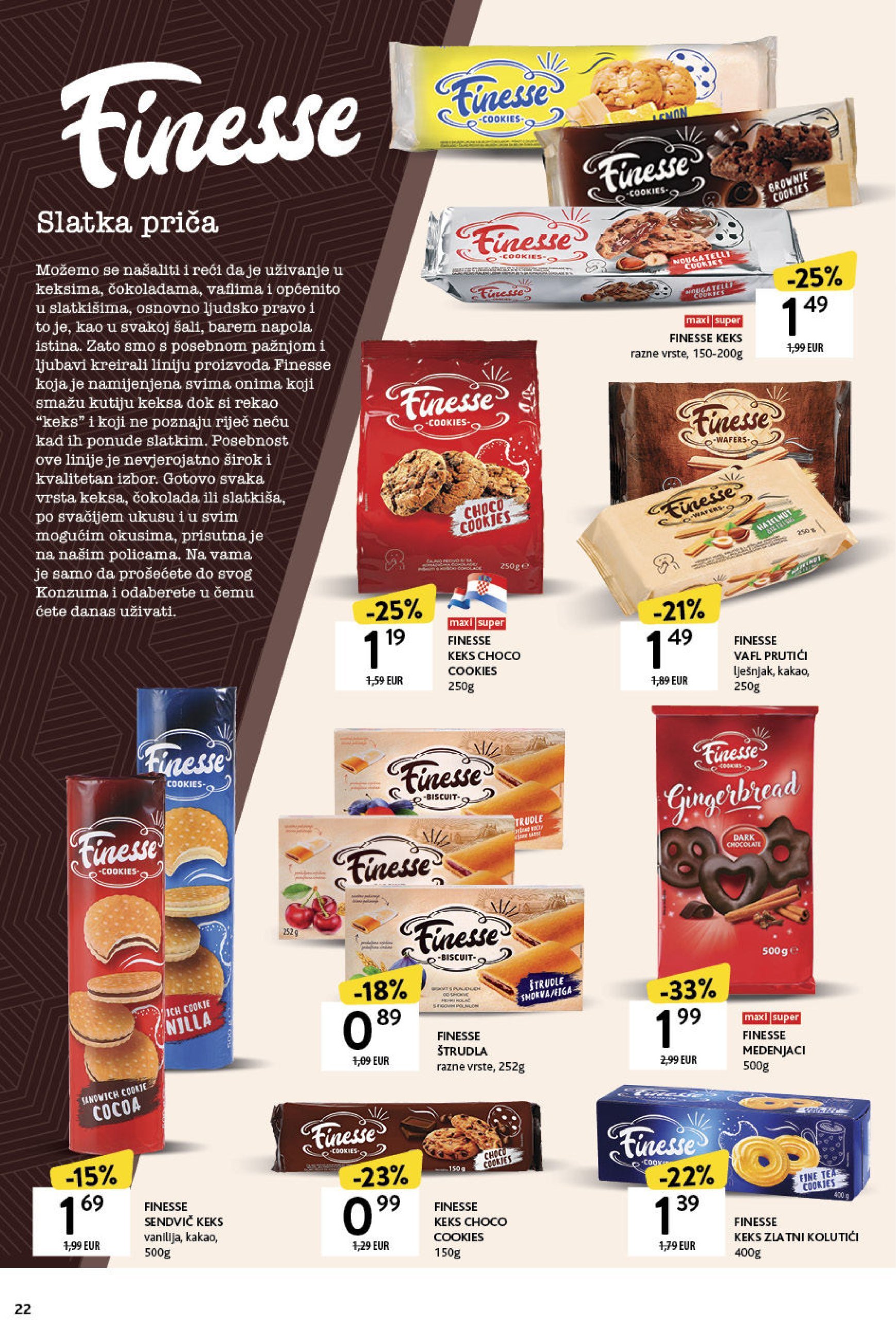 konzum - Konzum - Naše robne marke katalog vrijedi od 20.01. do 02.02. - page: 22