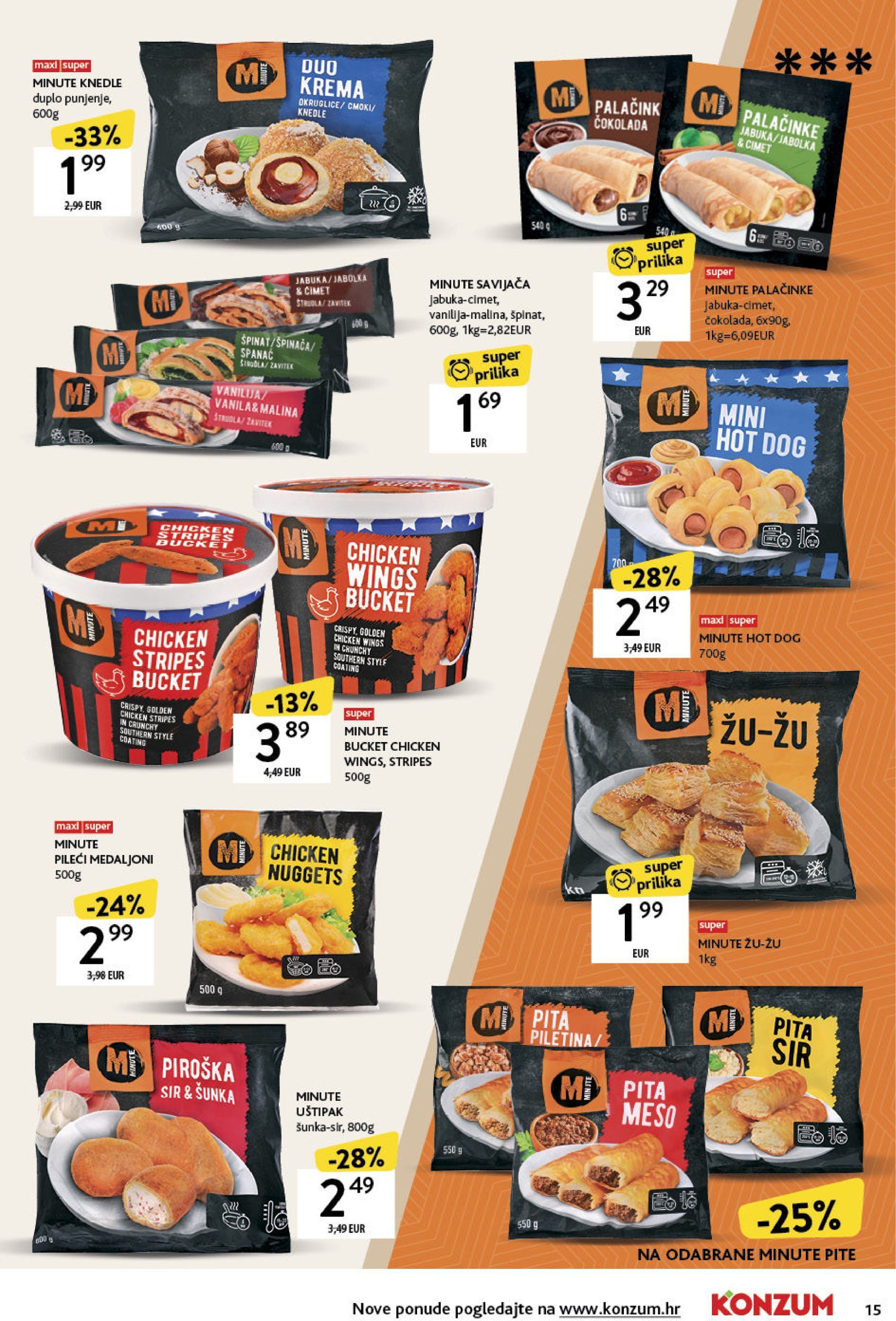 konzum - Konzum - Naše robne marke katalog vrijedi od 20.01. do 02.02. - page: 15