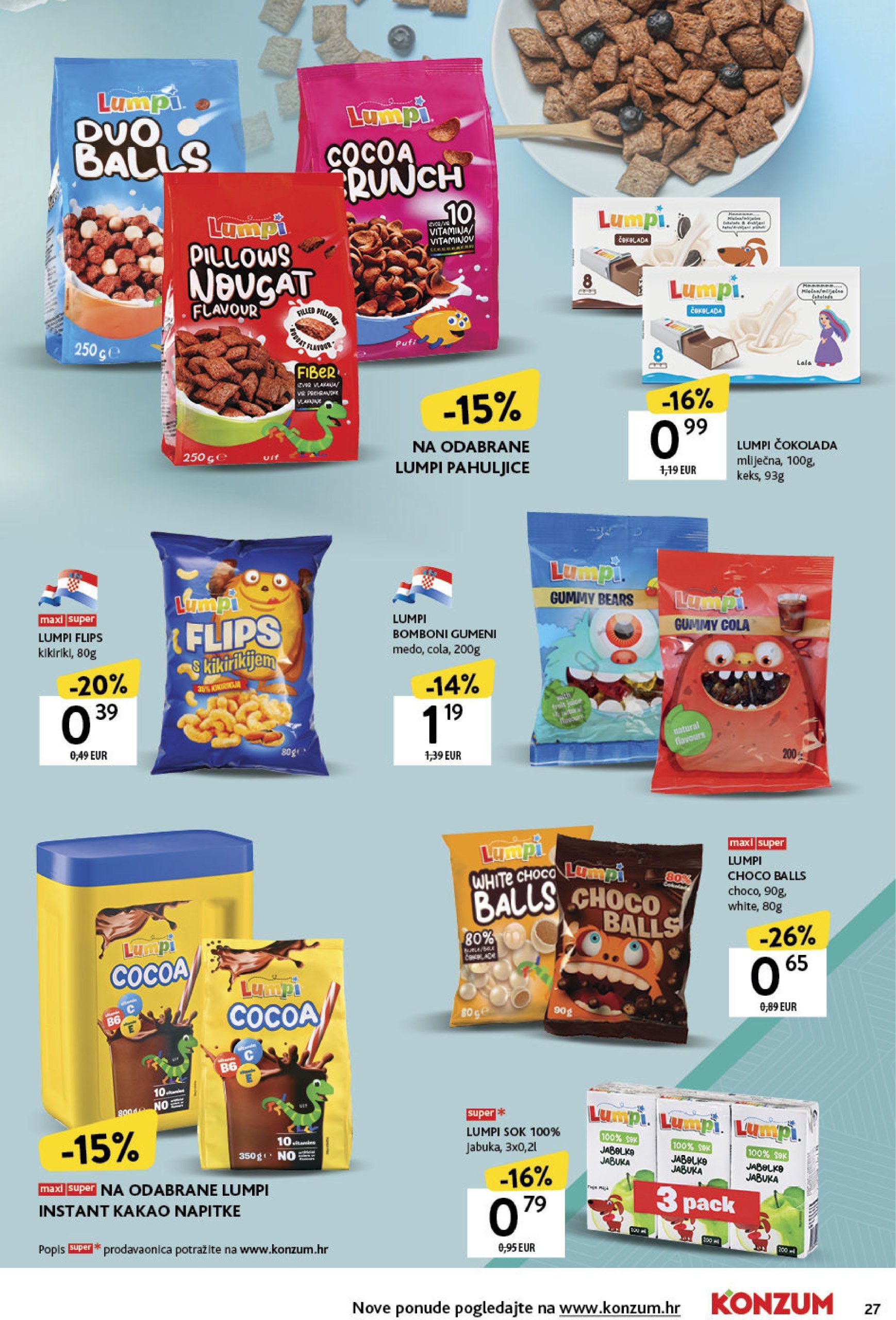 konzum - Konzum - Naše robne marke katalog vrijedi od 20.01. do 02.02. - page: 27