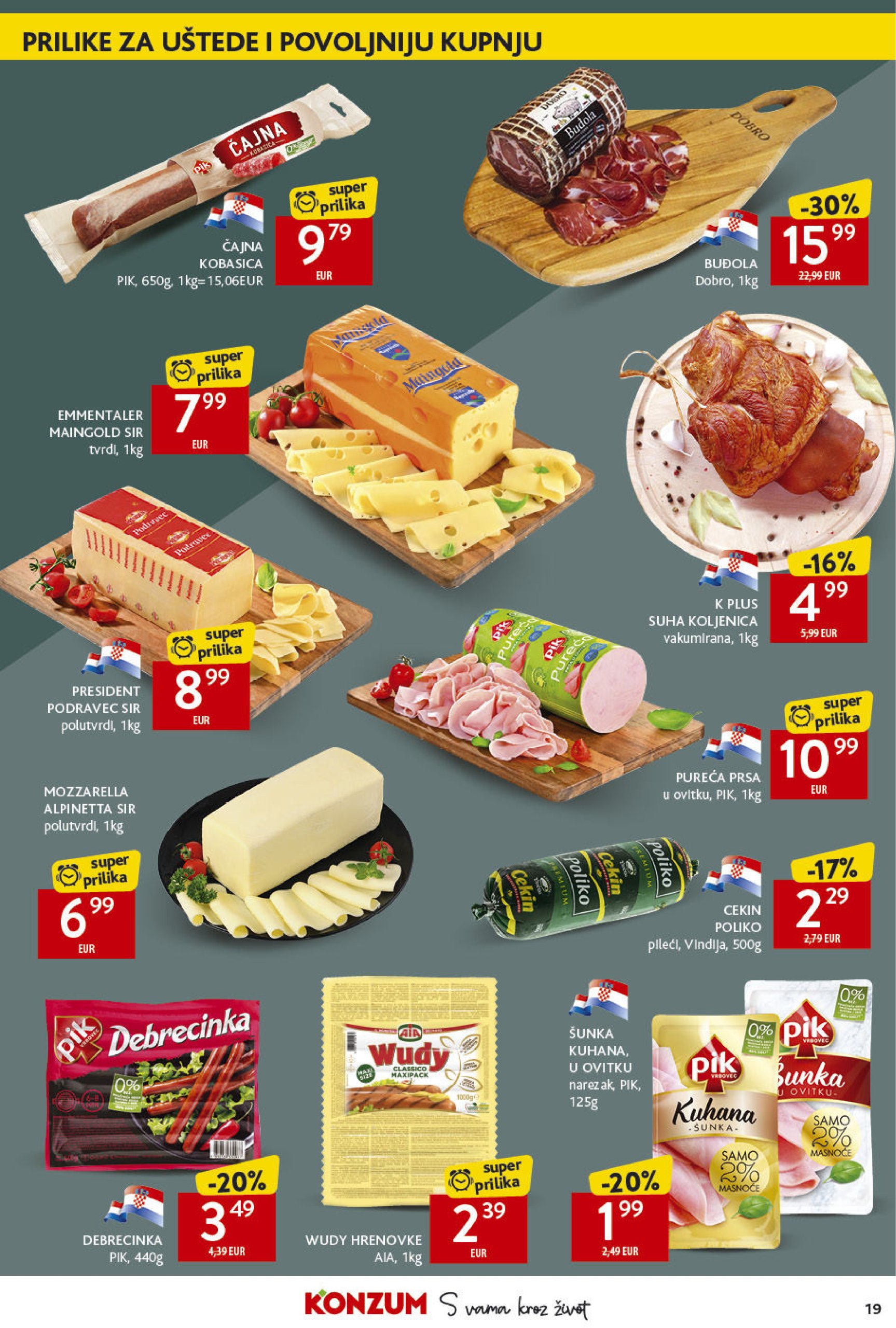 konzum - Konzum katalog vrijedi od 30.01. do 05.02. - page: 19