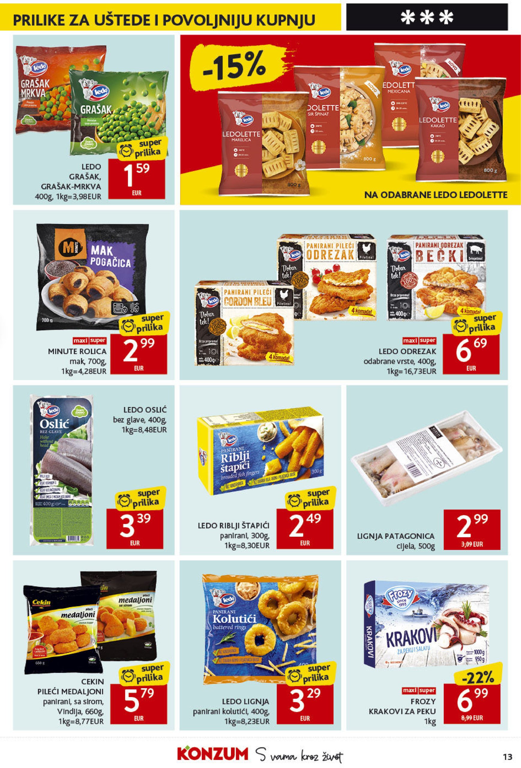 konzum - Konzum katalog vrijedi od 30.01. do 05.02. - page: 13