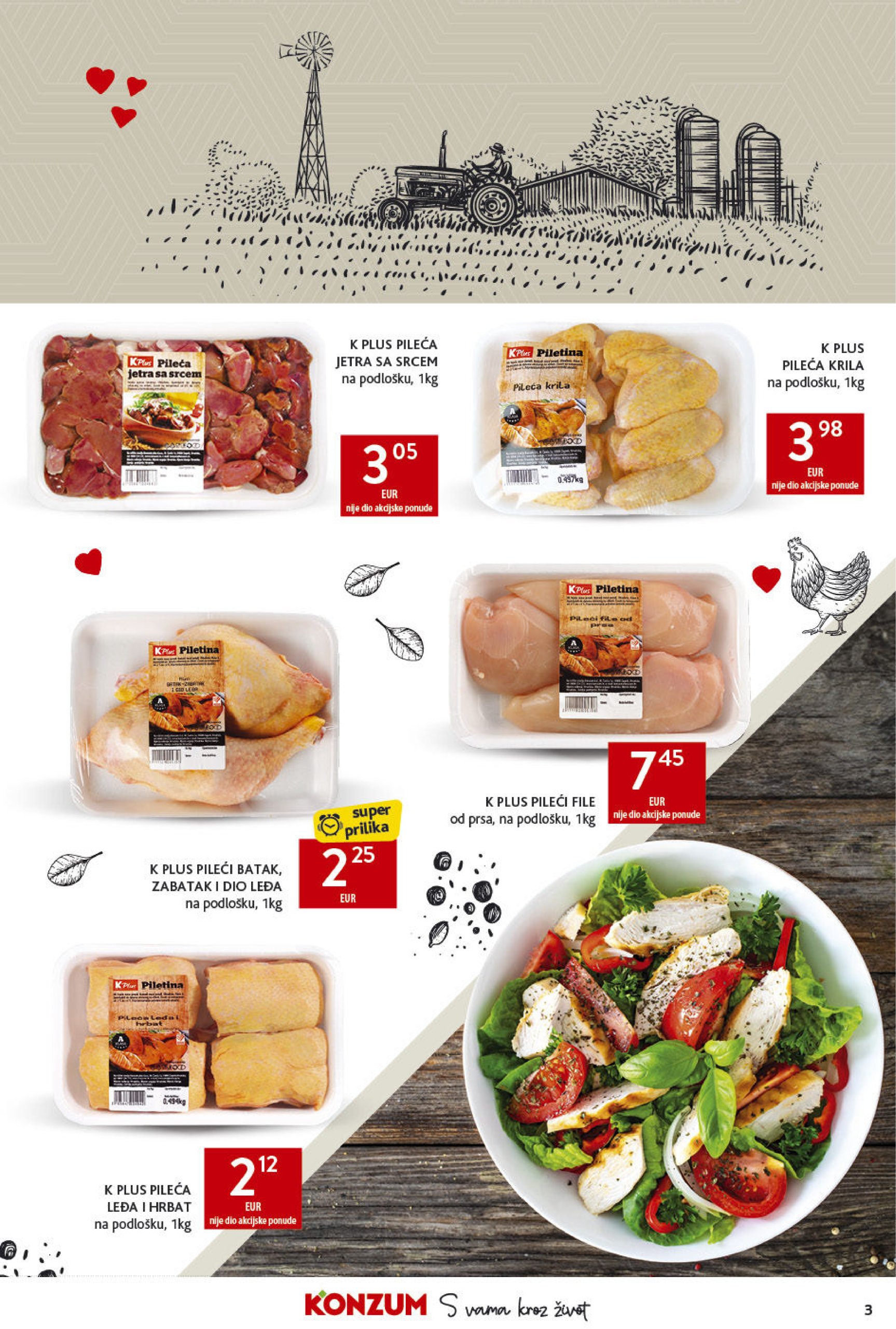 konzum - Konzum katalog vrijedi od 30.01. do 05.02. - page: 3