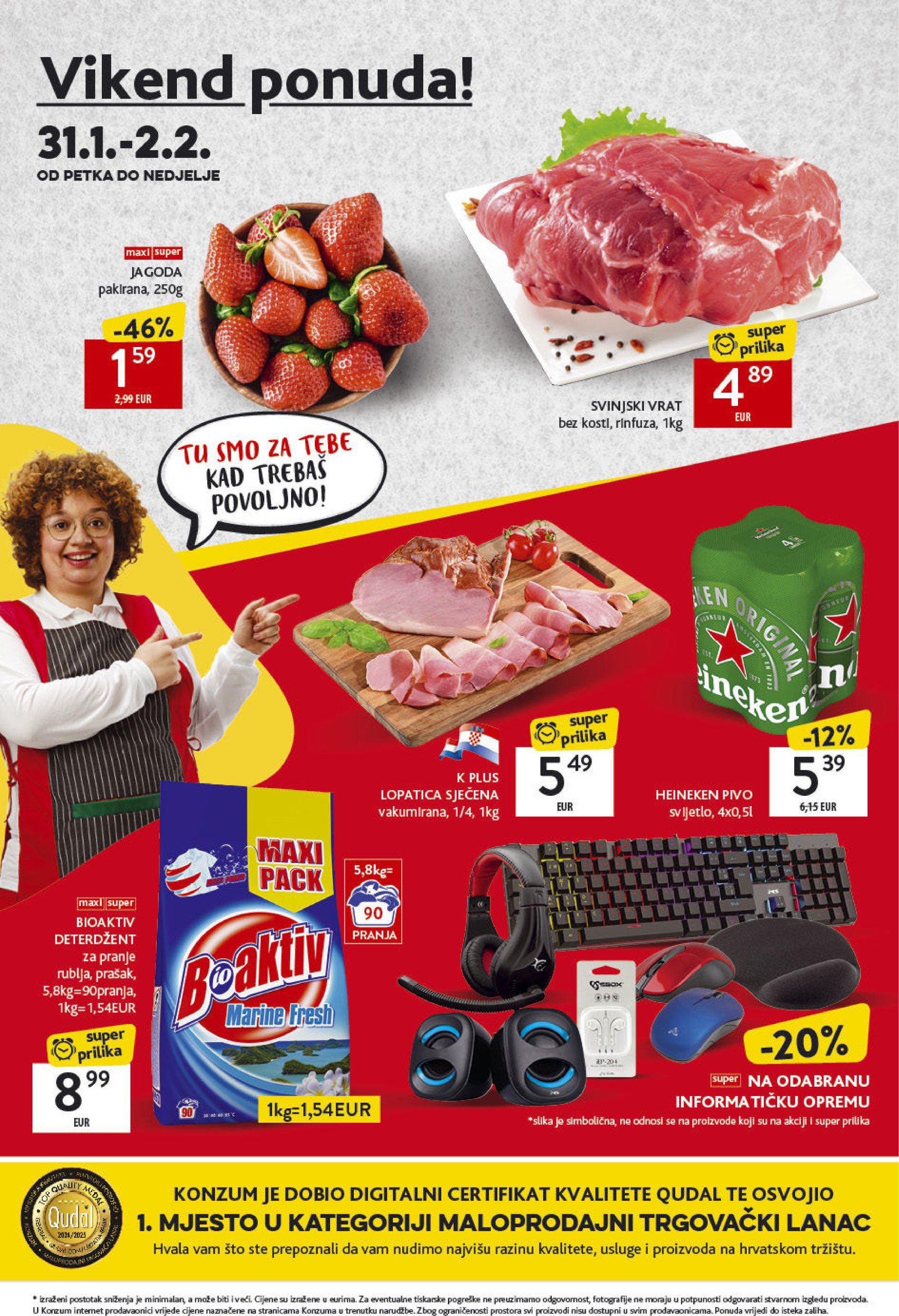 konzum - Konzum katalog vrijedi od 30.01. do 05.02. - page: 39