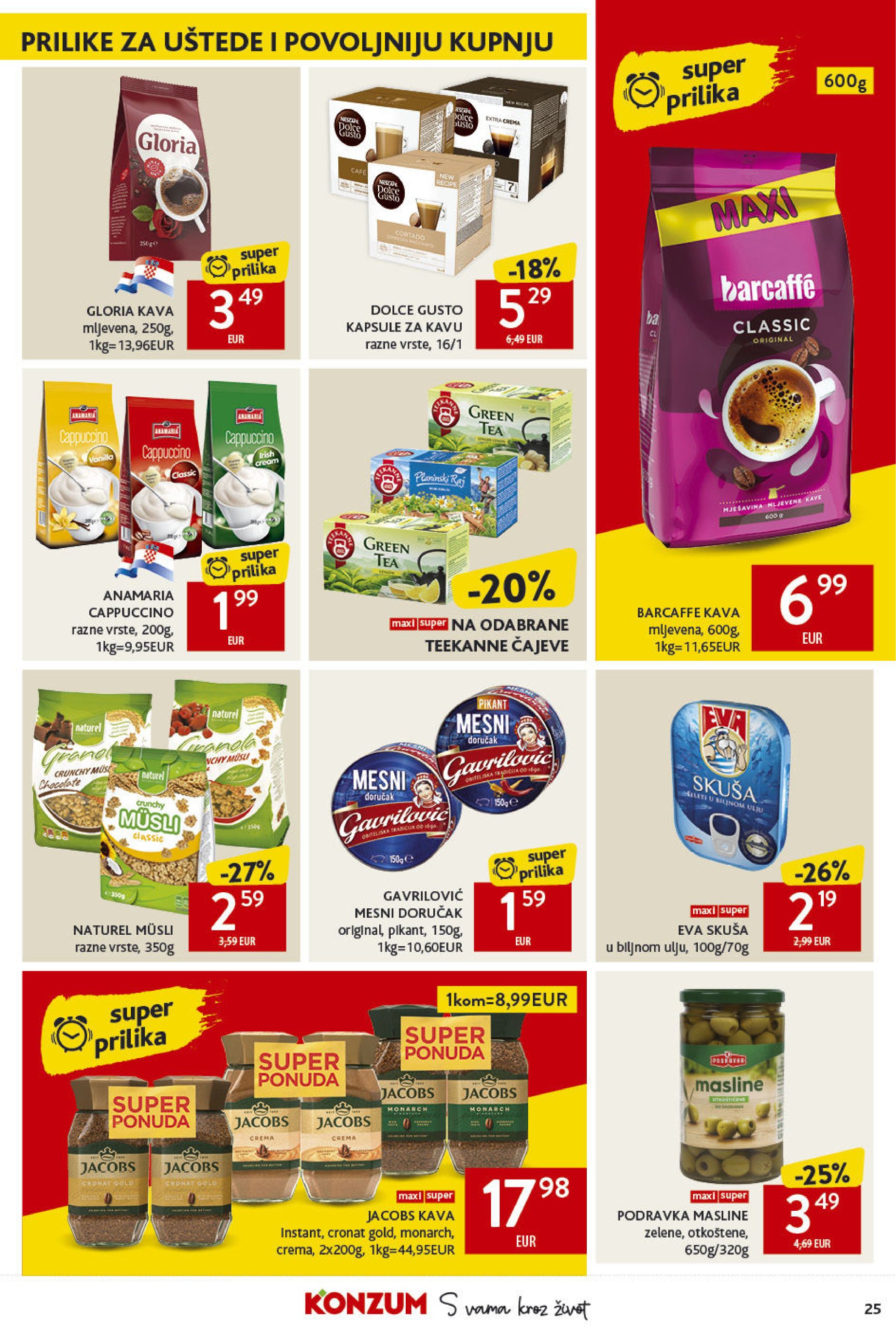 konzum - Konzum katalog vrijedi od 30.01. do 05.02. - page: 25