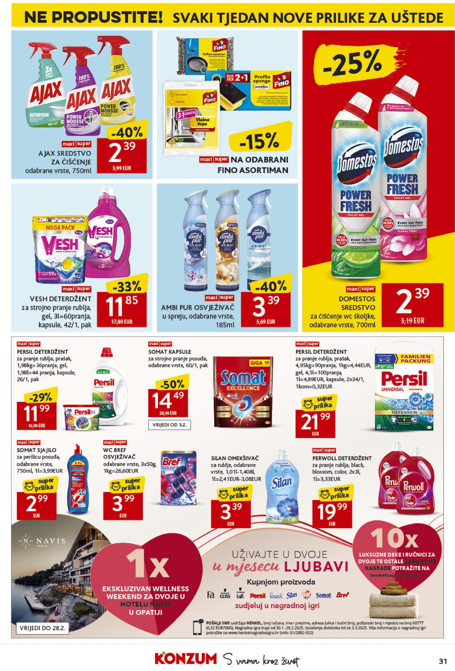 konzum - Konzum katalog vrijedi od 30.01. do 05.02. - page: 31