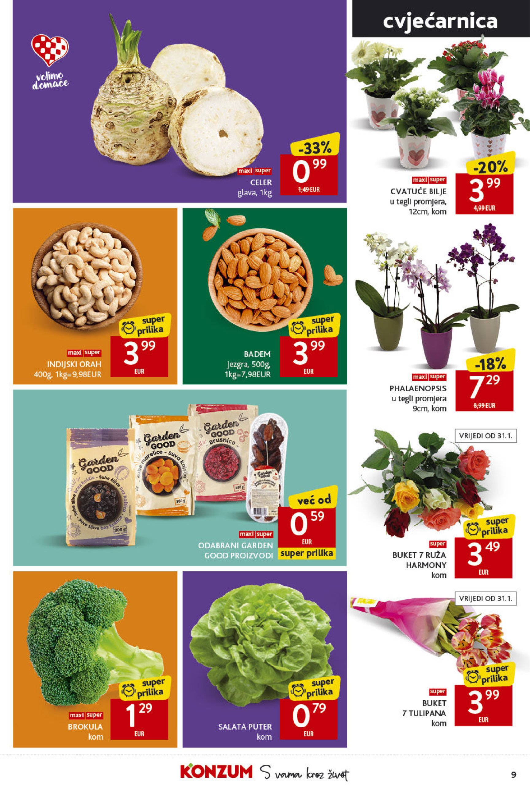 konzum - Konzum katalog vrijedi od 30.01. do 05.02. - page: 9