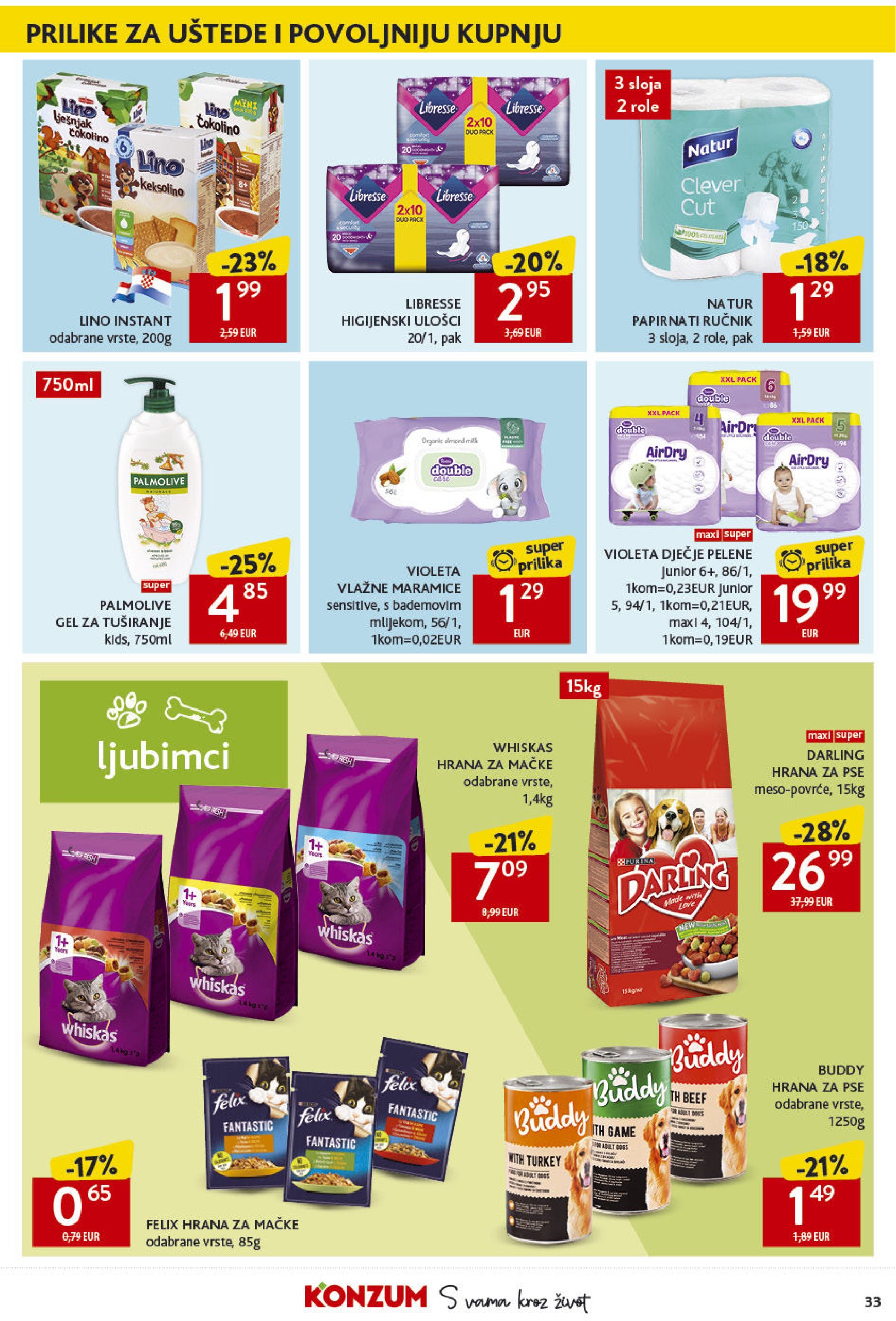 konzum - Konzum katalog vrijedi od 30.01. do 05.02. - page: 33