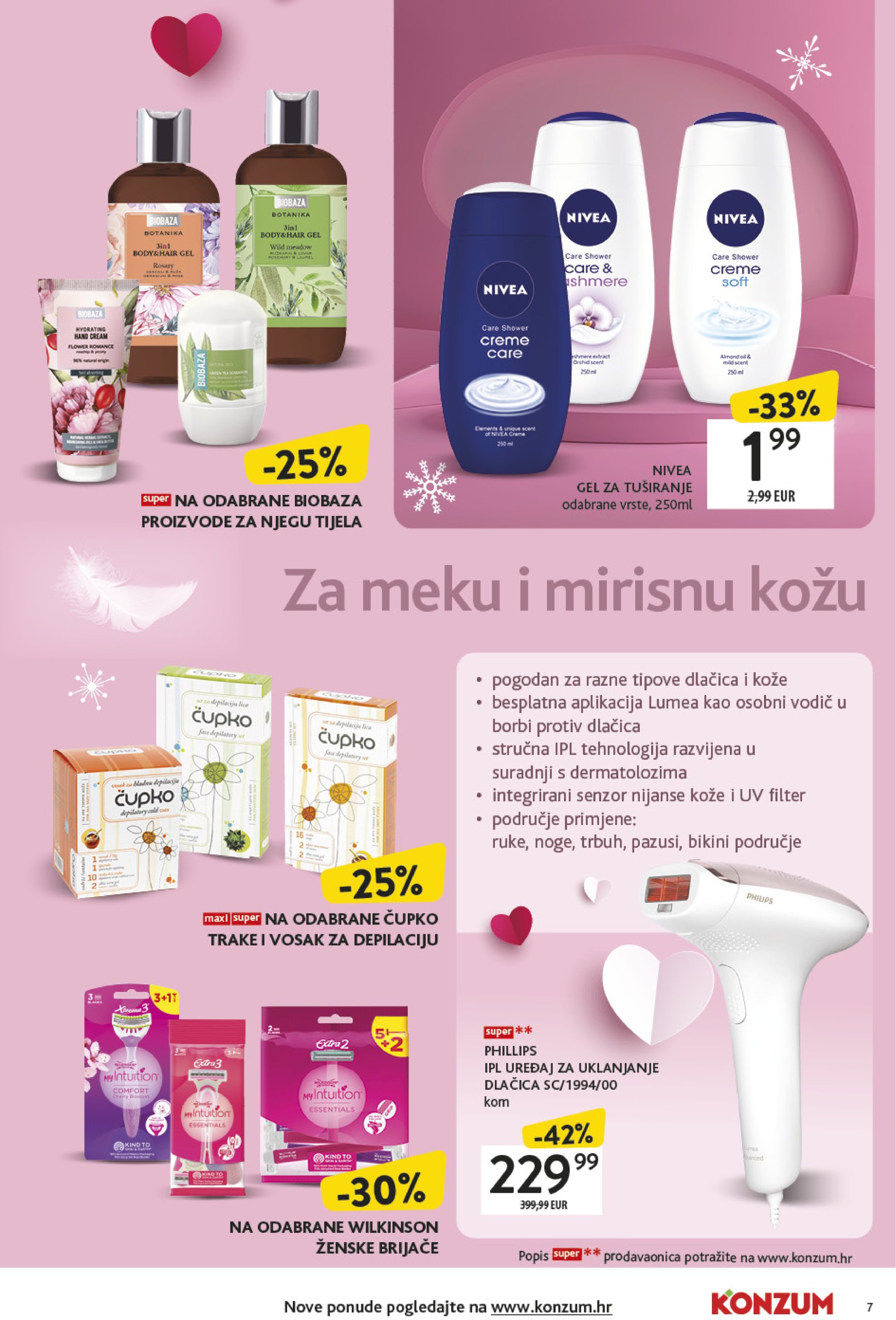 konzum - Konzum - Katalog ljepota i njega katalog vrijedi od 03.02. do 16.02. - page: 7