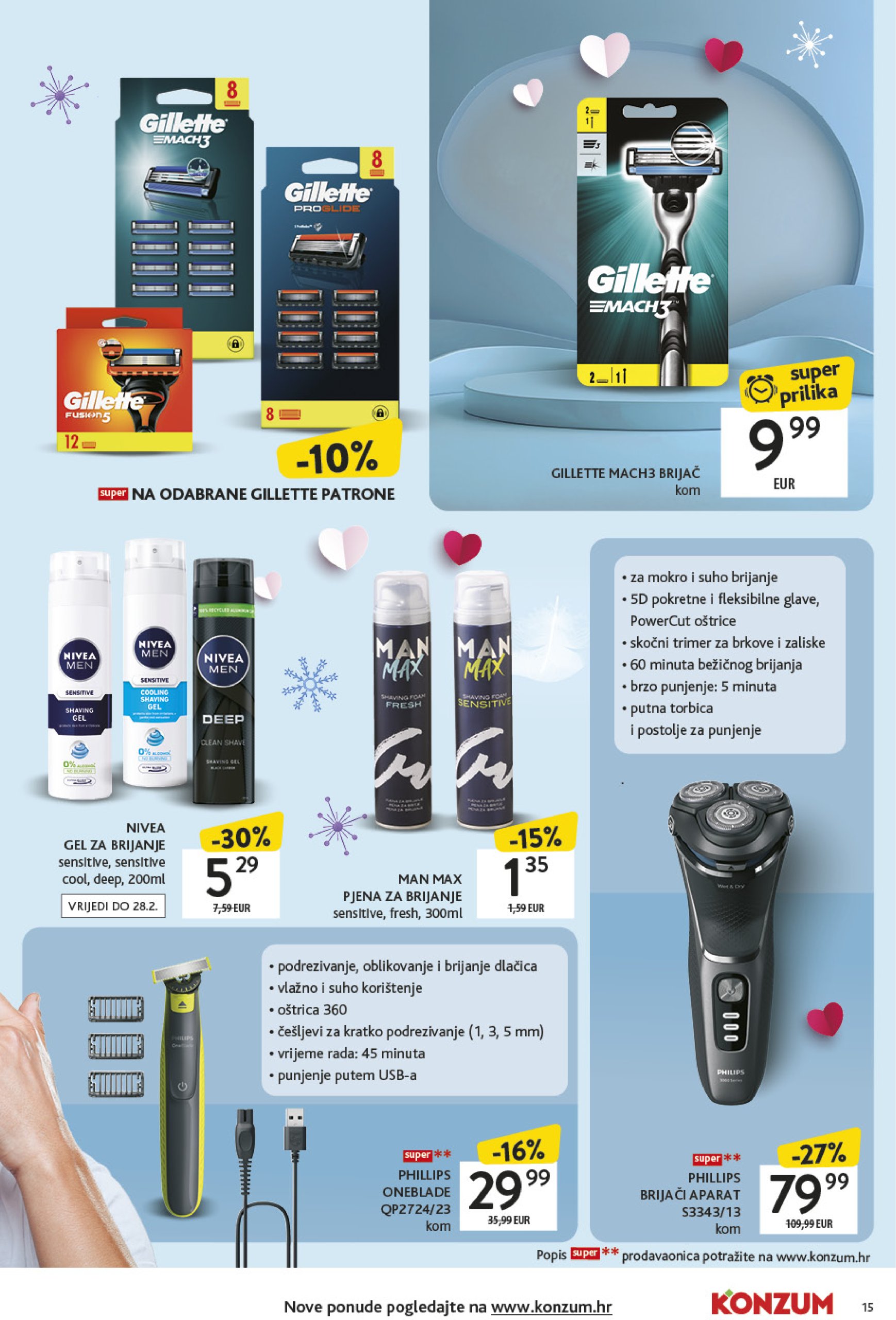 konzum - Konzum - Katalog ljepota i njega katalog vrijedi od 03.02. do 16.02. - page: 15