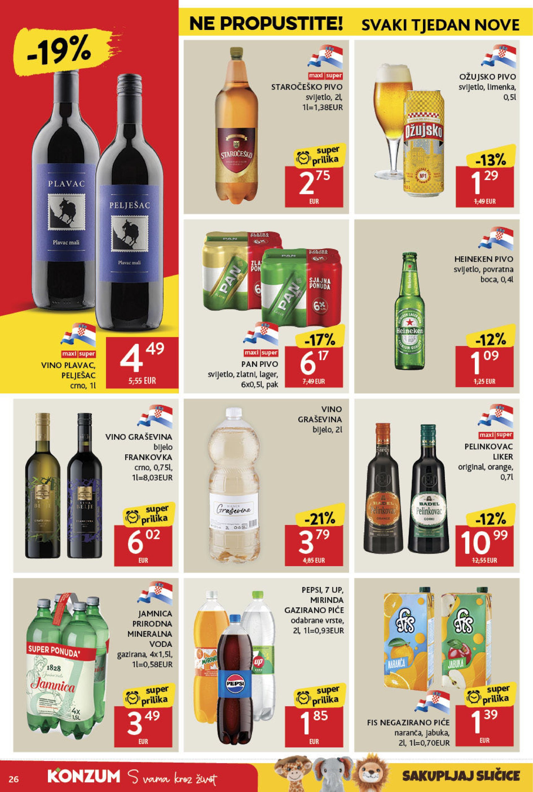 konzum - Konzum katalog vrijedi od 13.02. do 19.02. - page: 26