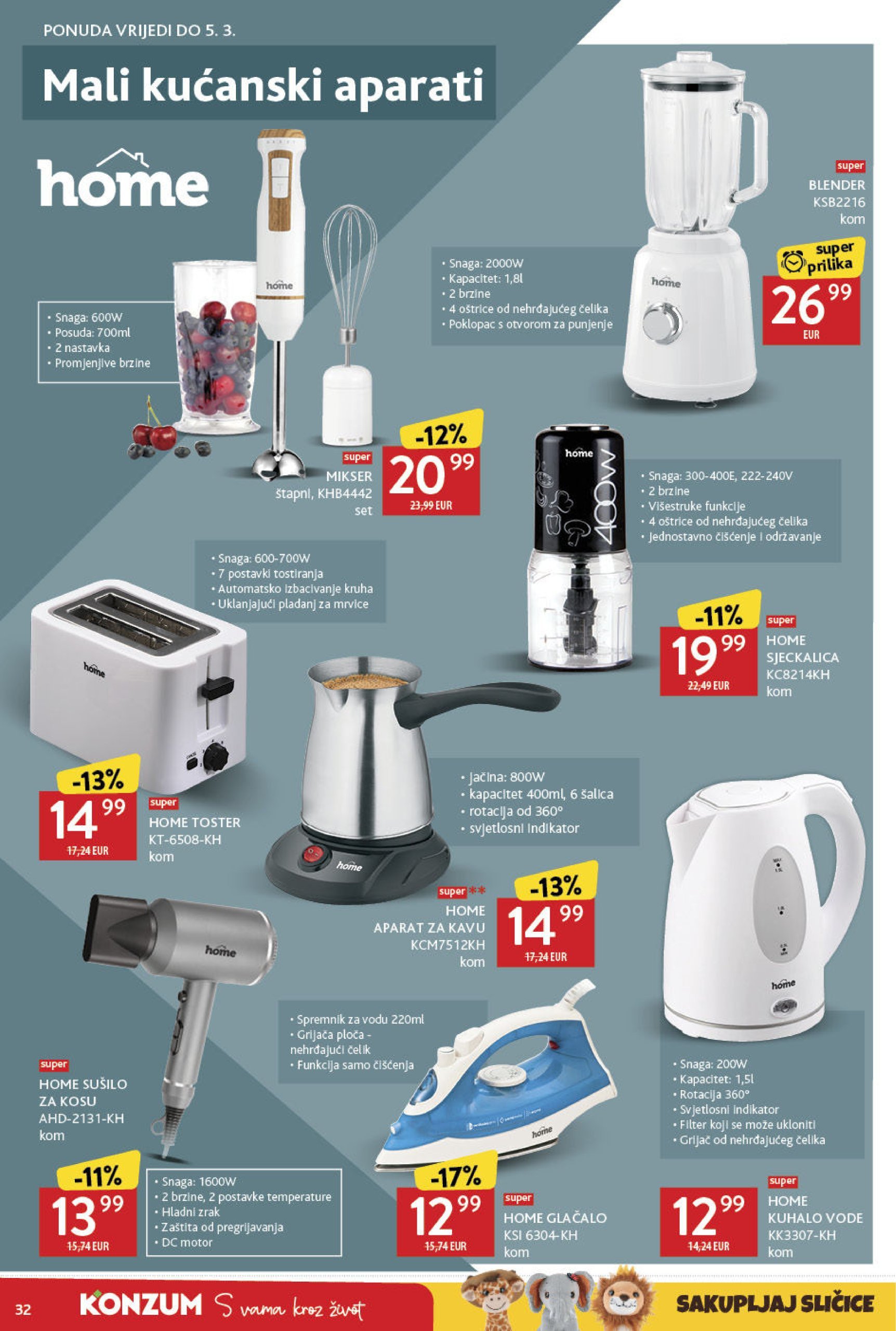 konzum - Konzum katalog vrijedi od 20.02. do 26.02. - page: 32