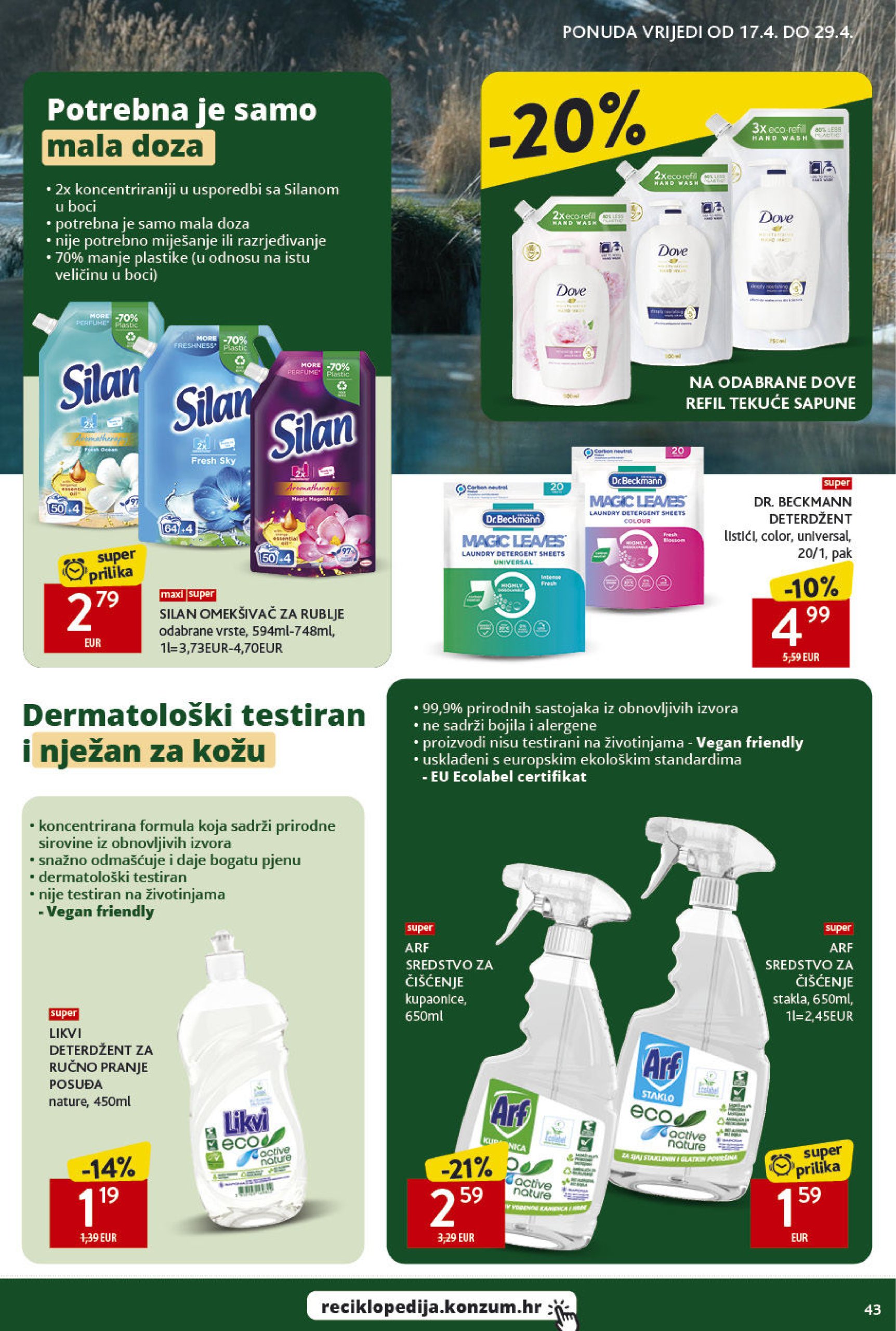 konzum - Konzum katalog vrijedi od 24.04. do 30.04. - page: 43 konzum - Konzum katalog vrijedi od 24.04. do 30.04. - page: 43