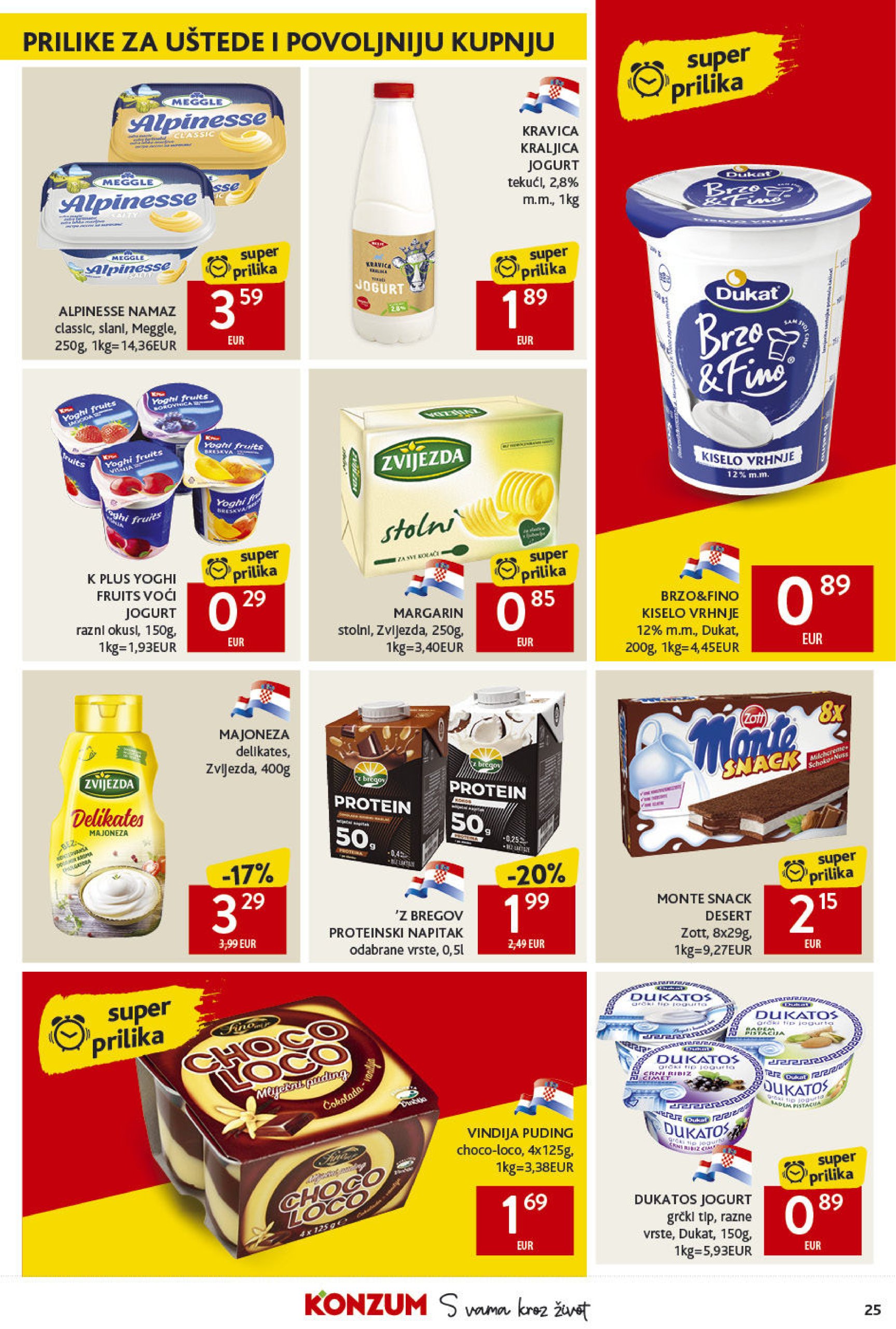 konzum - Konzum katalog vrijedi od 24.04. do 30.04. - page: 25 konzum - Konzum katalog vrijedi od 24.04. do 30.04. - page: 25