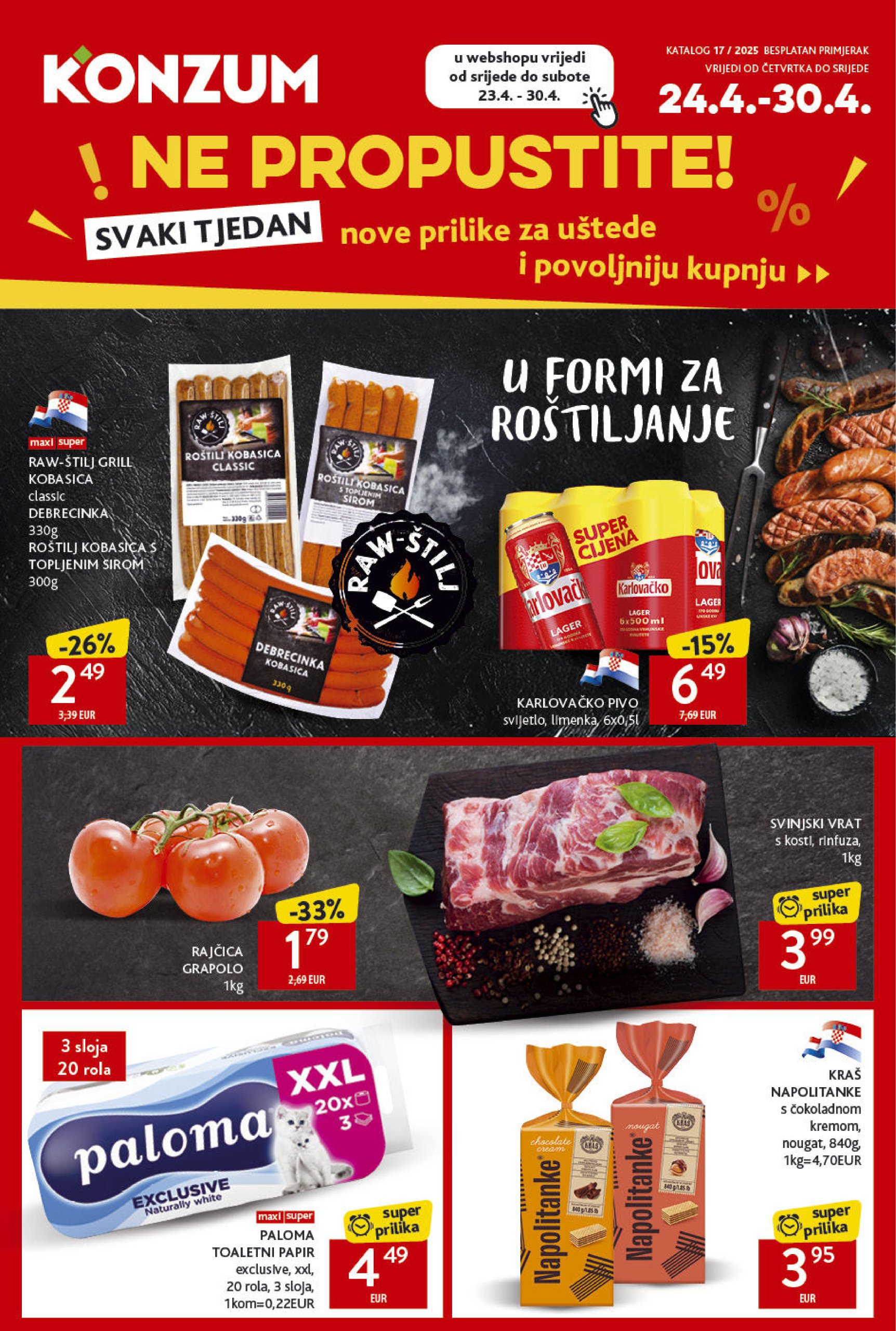 konzum - Konzum katalog vrijedi od 24.04. do 30.04.
