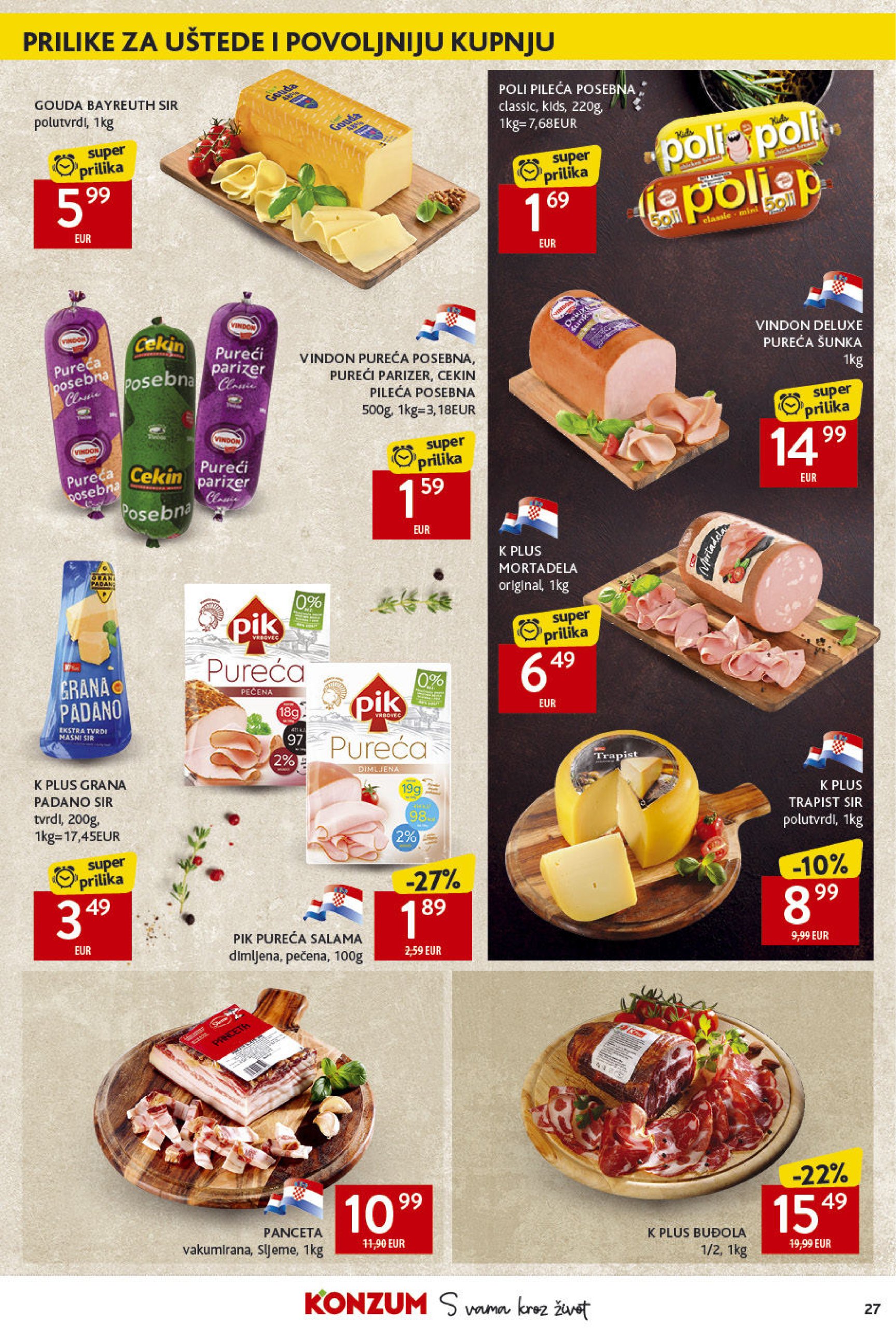 konzum - Konzum katalog vrijedi od 24.04. do 30.04. - page: 27 konzum - Konzum katalog vrijedi od 24.04. do 30.04. - page: 27