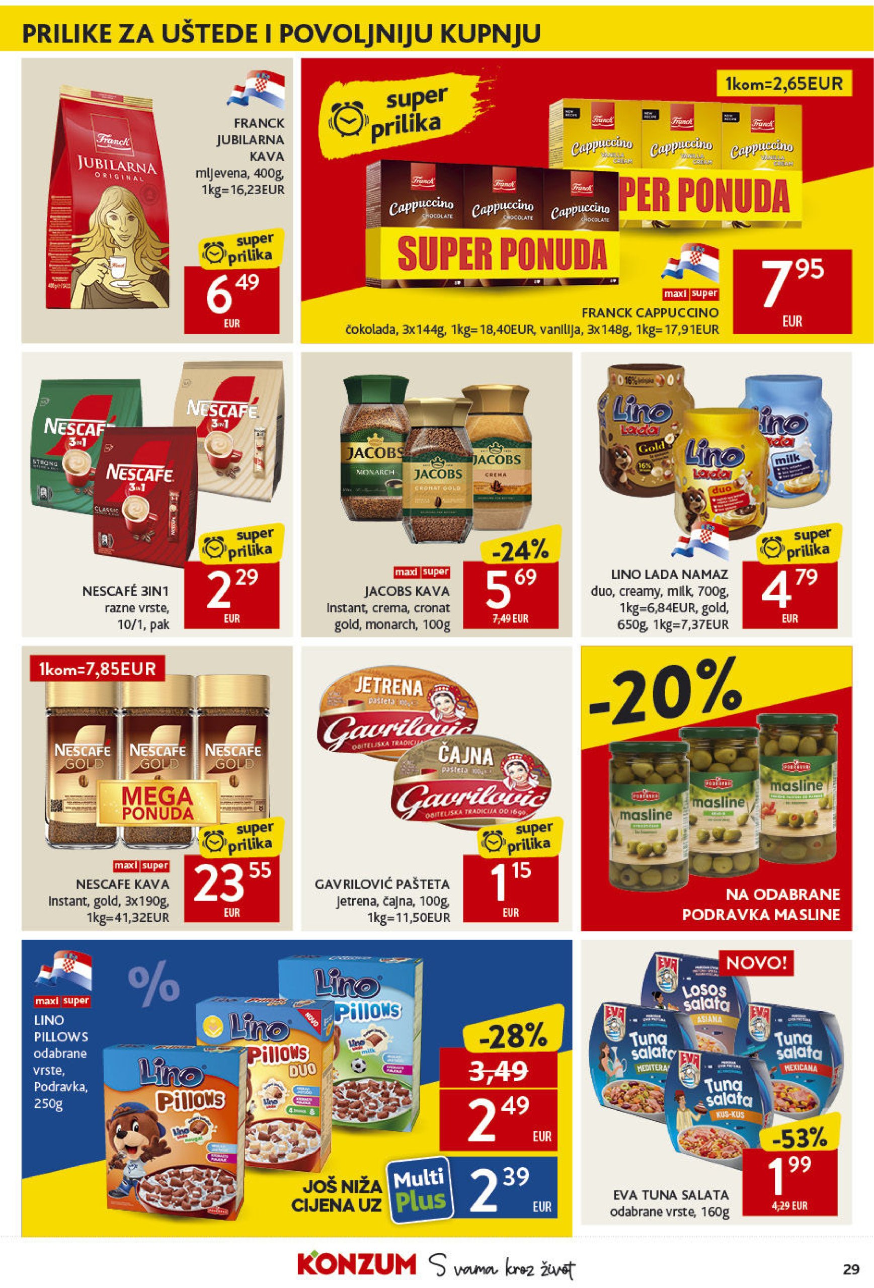 konzum - Konzum katalog vrijedi od 24.04. do 30.04. - page: 29 konzum - Konzum katalog vrijedi od 24.04. do 30.04. - page: 29