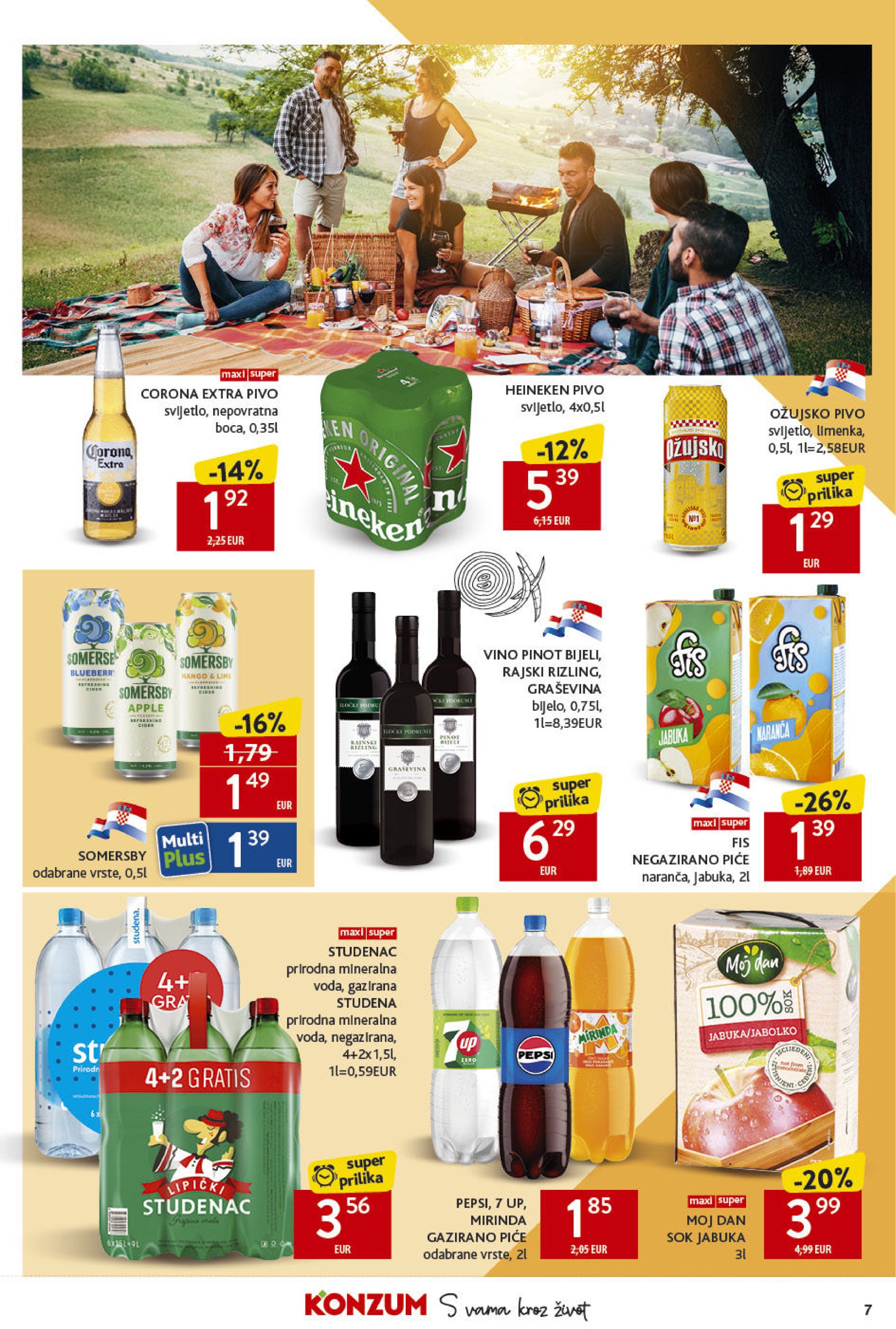 konzum - Konzum katalog vrijedi od 24.04. do 30.04. - page: 7 konzum - Konzum katalog vrijedi od 24.04. do 30.04. - page: 7