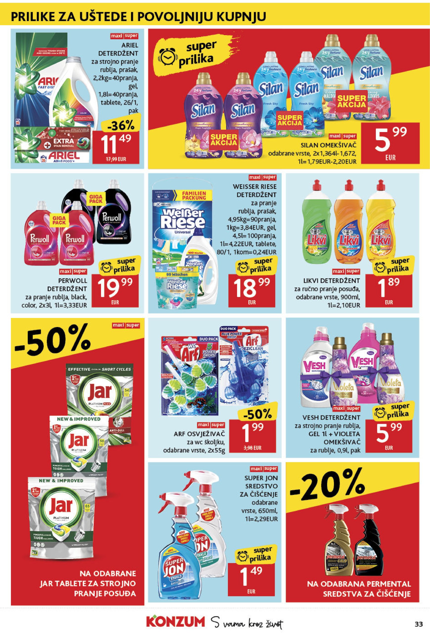 konzum - Konzum katalog vrijedi od 24.04. do 30.04. - page: 33 konzum - Konzum katalog vrijedi od 24.04. do 30.04. - page: 33