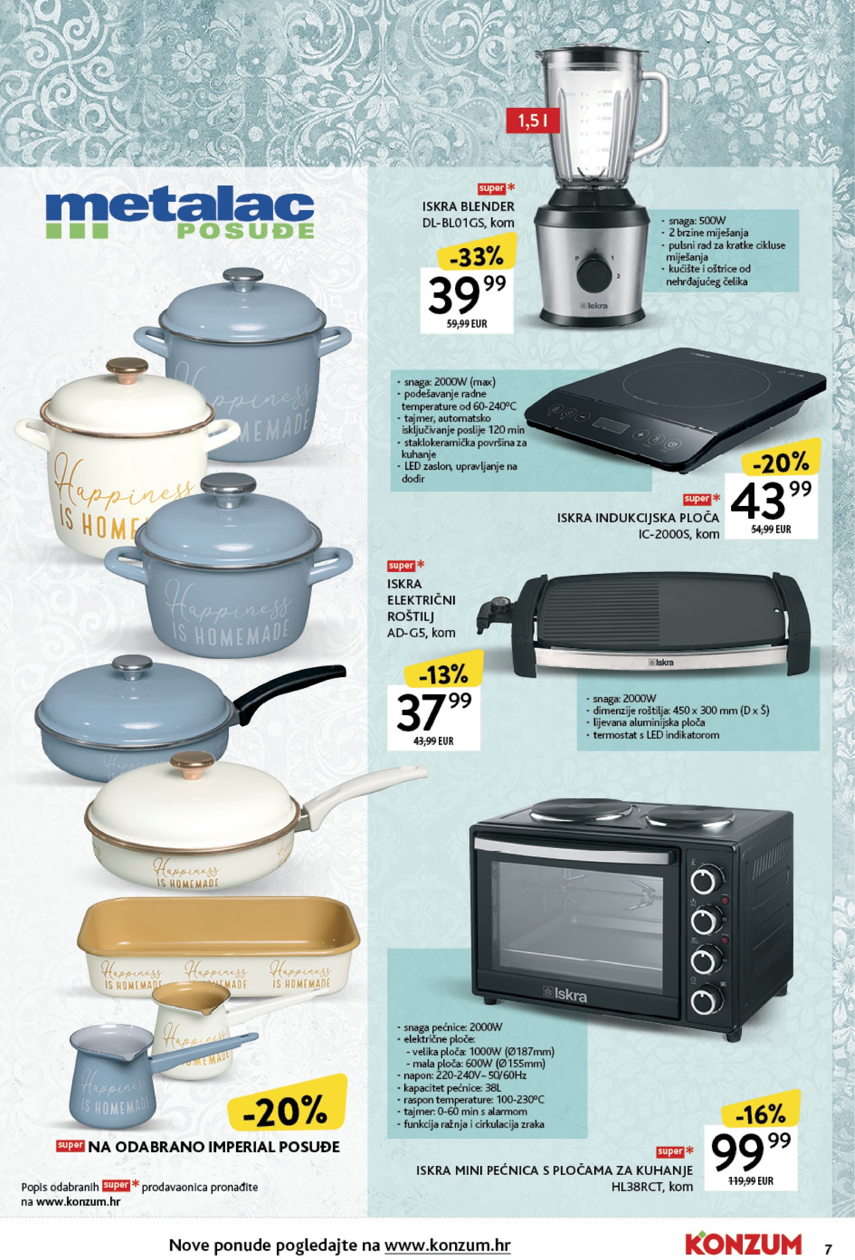 konzum - Konzum - Katalog uređenje doma katalog vrijedi od 28.04. do 01.06. - page: 7