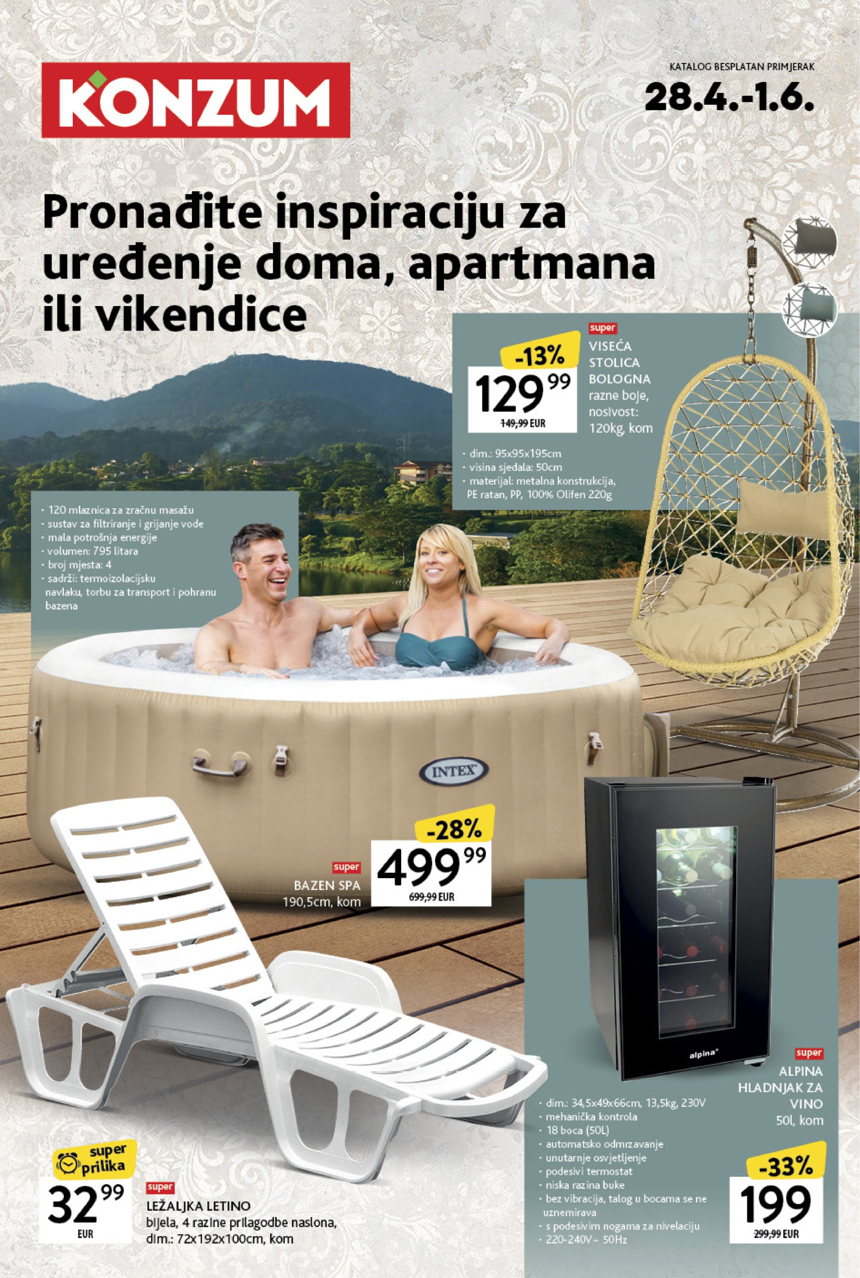 konzum - Konzum - Katalog uređenje doma katalog vrijedi od 28.04. do 01.06.