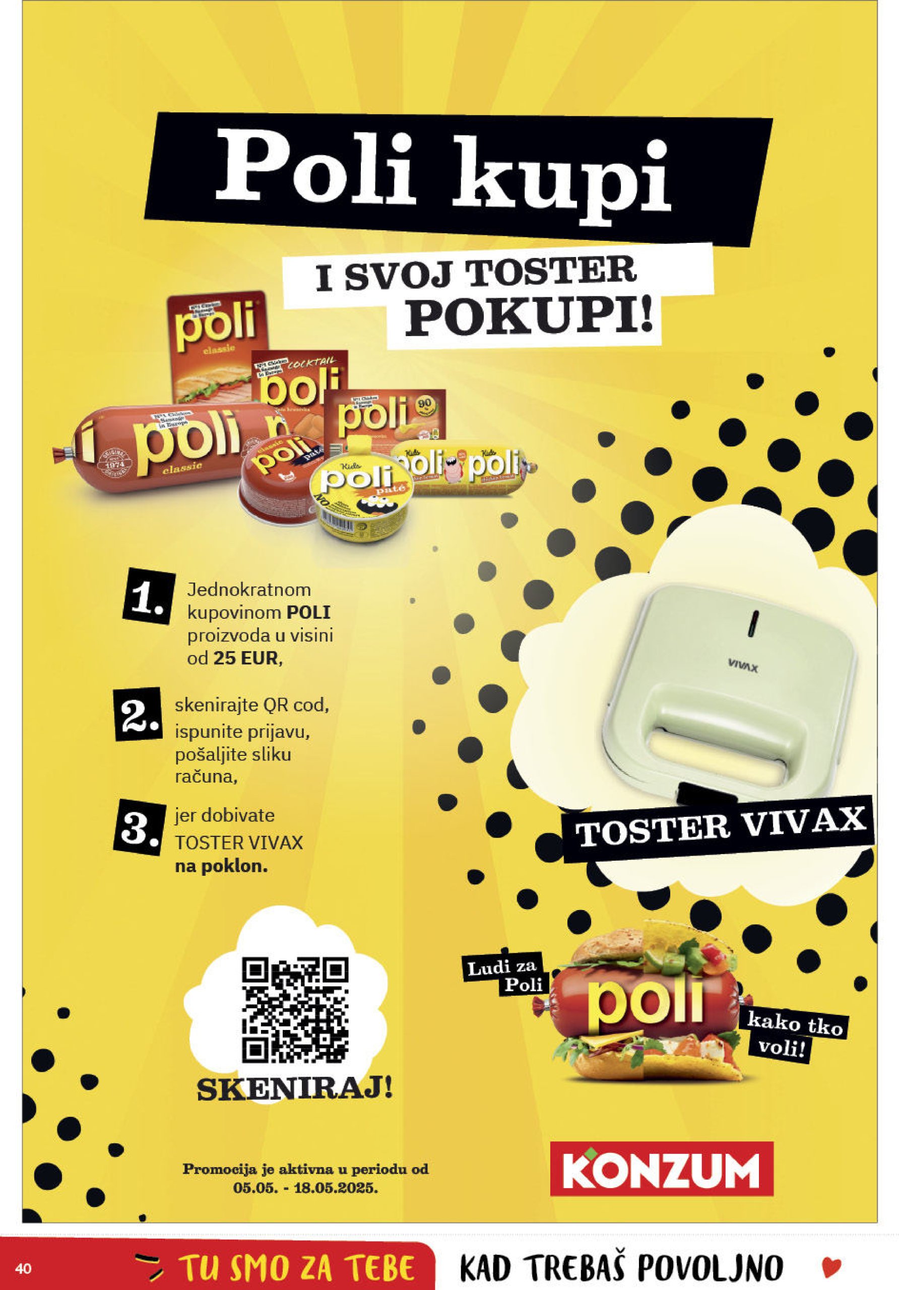 konzum - Konzum katalog vrijedi od 02.05. do 07.05. - page: 40 konzum - Konzum katalog vrijedi od 02.05. do 07.05. - page: 40