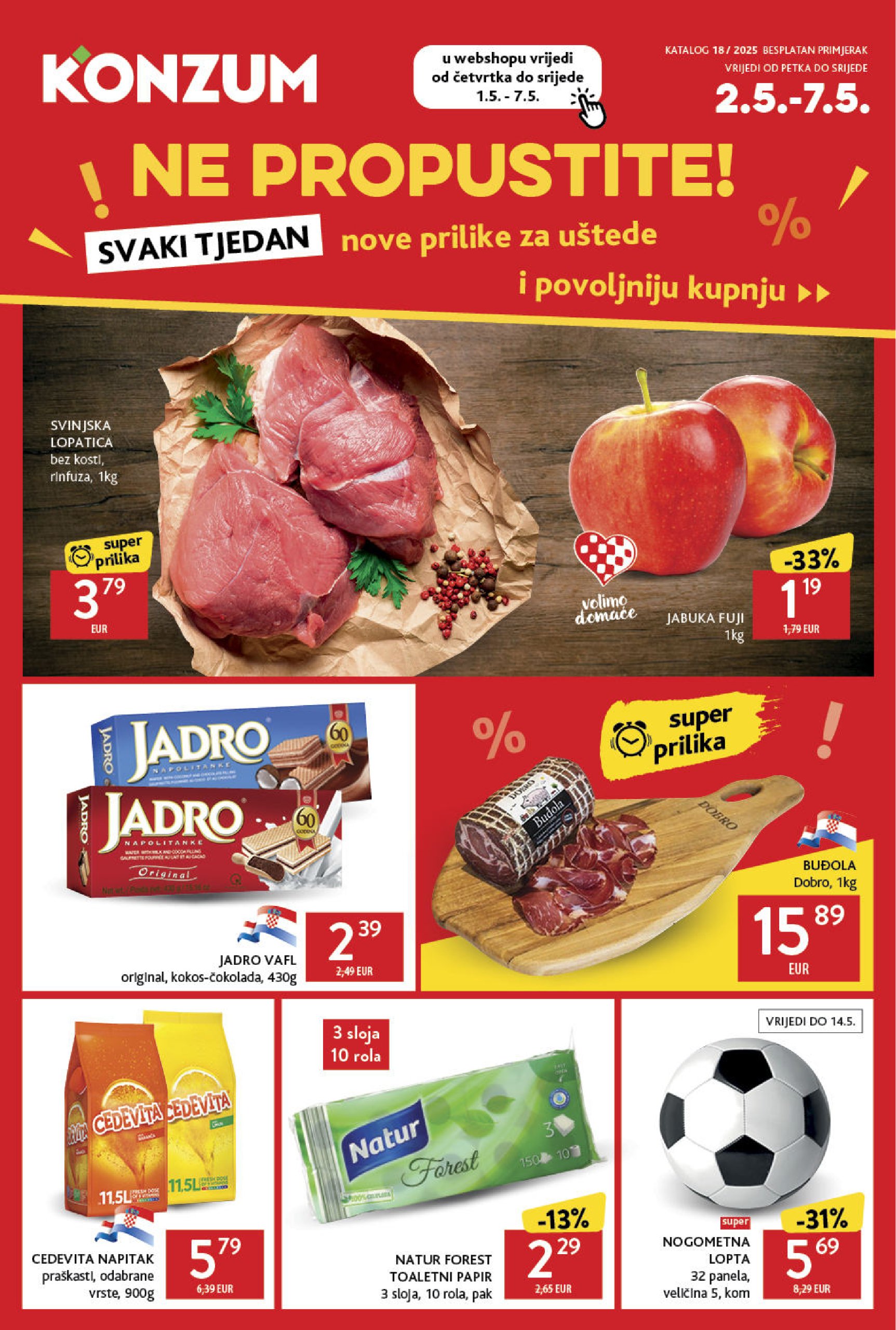 konzum - Konzum katalog vrijedi od 02.05. do 07.05. - page: 1 konzum - Konzum katalog vrijedi od 02.05. do 07.05. - page: 1