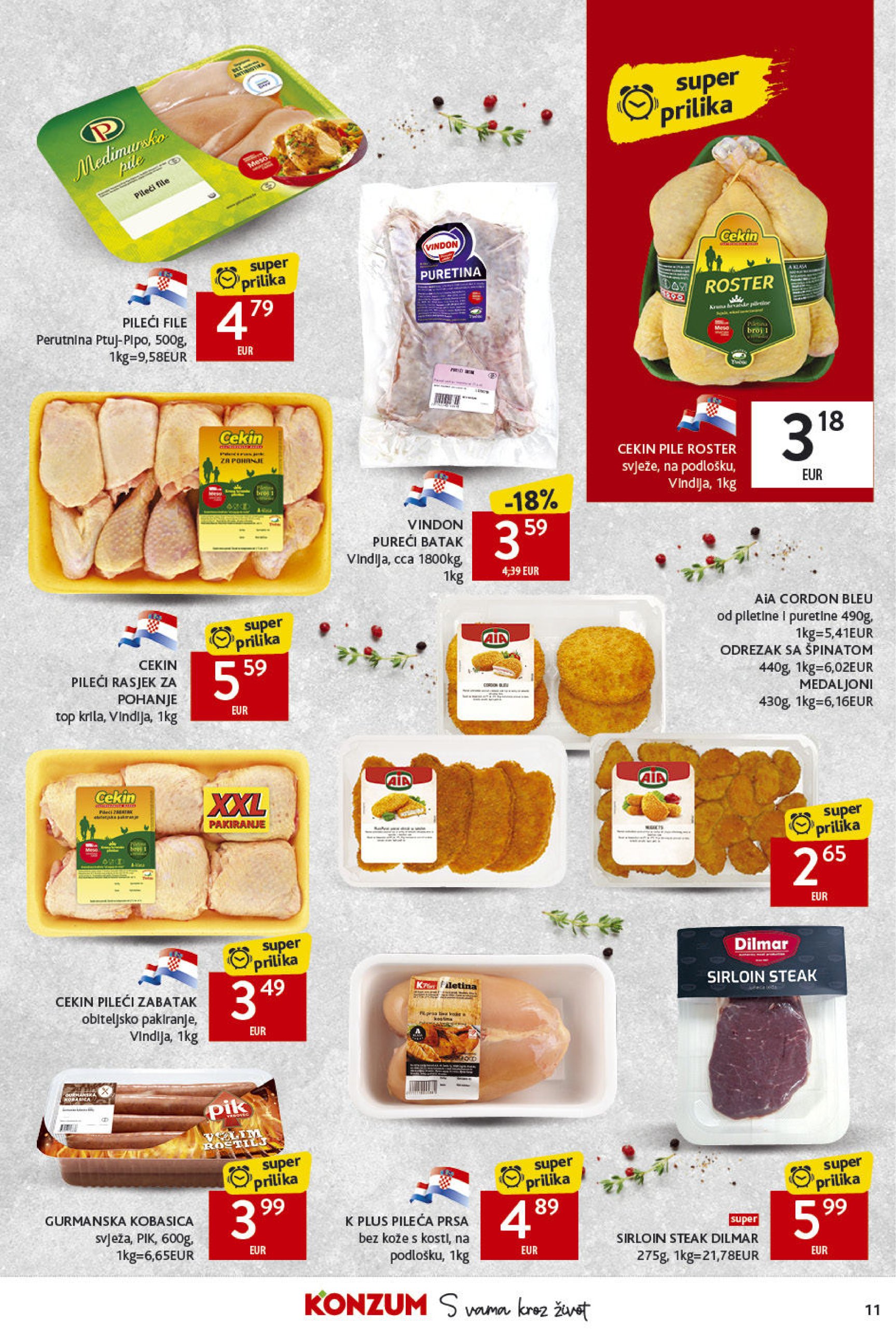 konzum - Konzum katalog vrijedi od 02.05. do 07.05. - page: 11 konzum - Konzum katalog vrijedi od 02.05. do 07.05. - page: 11