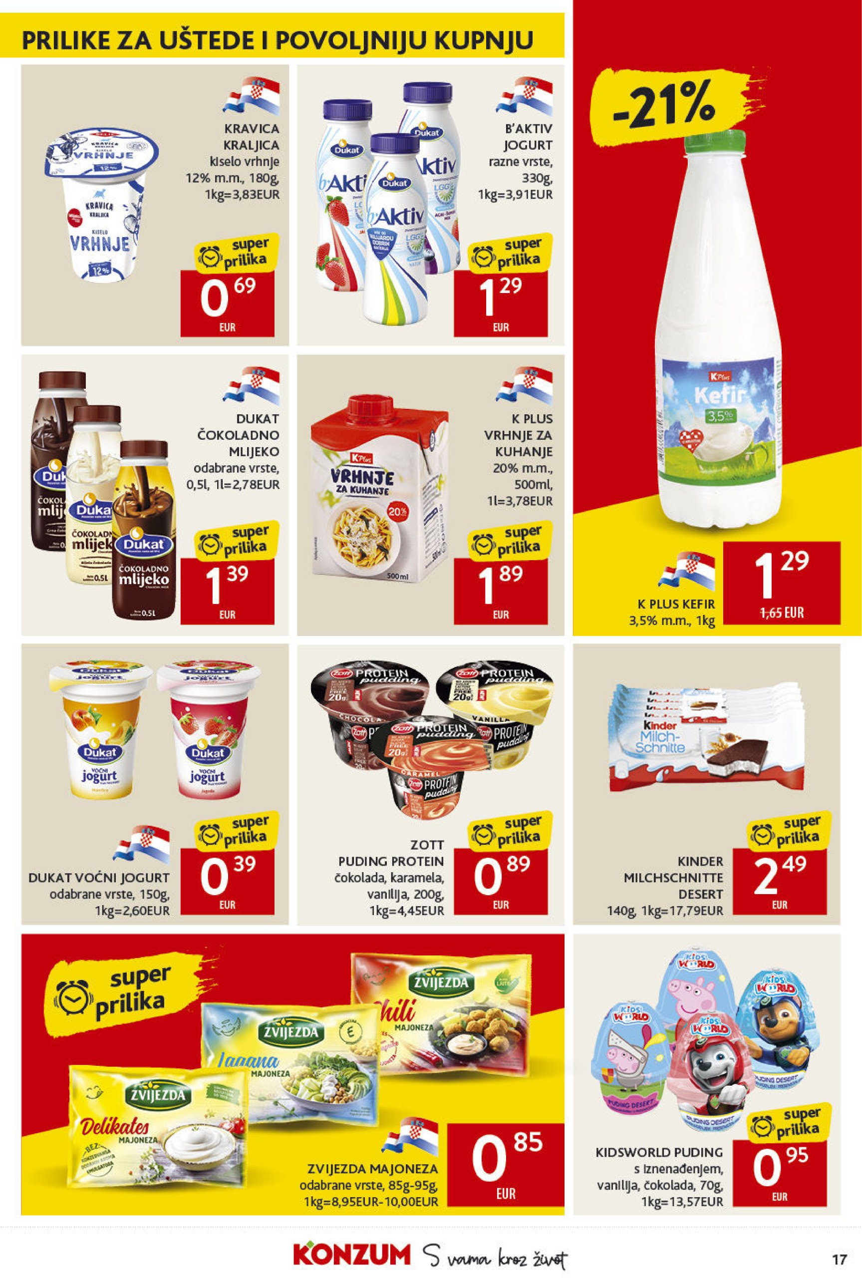 konzum - Konzum katalog vrijedi od 02.05. do 07.05. - page: 17 konzum - Konzum katalog vrijedi od 02.05. do 07.05. - page: 17