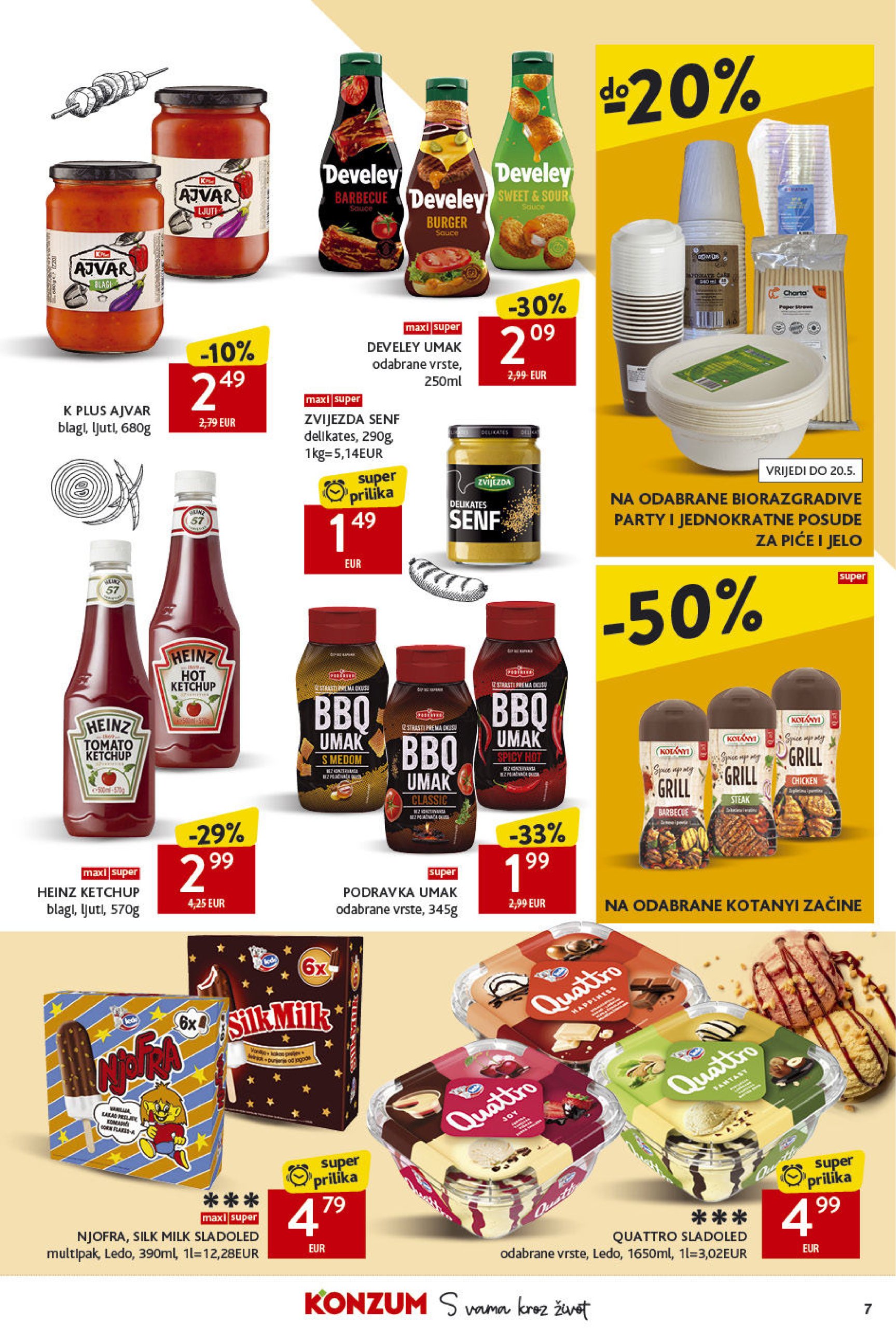 konzum - Konzum katalog vrijedi od 08.05. do 13.05. - page: 7 konzum - Konzum katalog vrijedi od 08.05. do 13.05. - page: 7