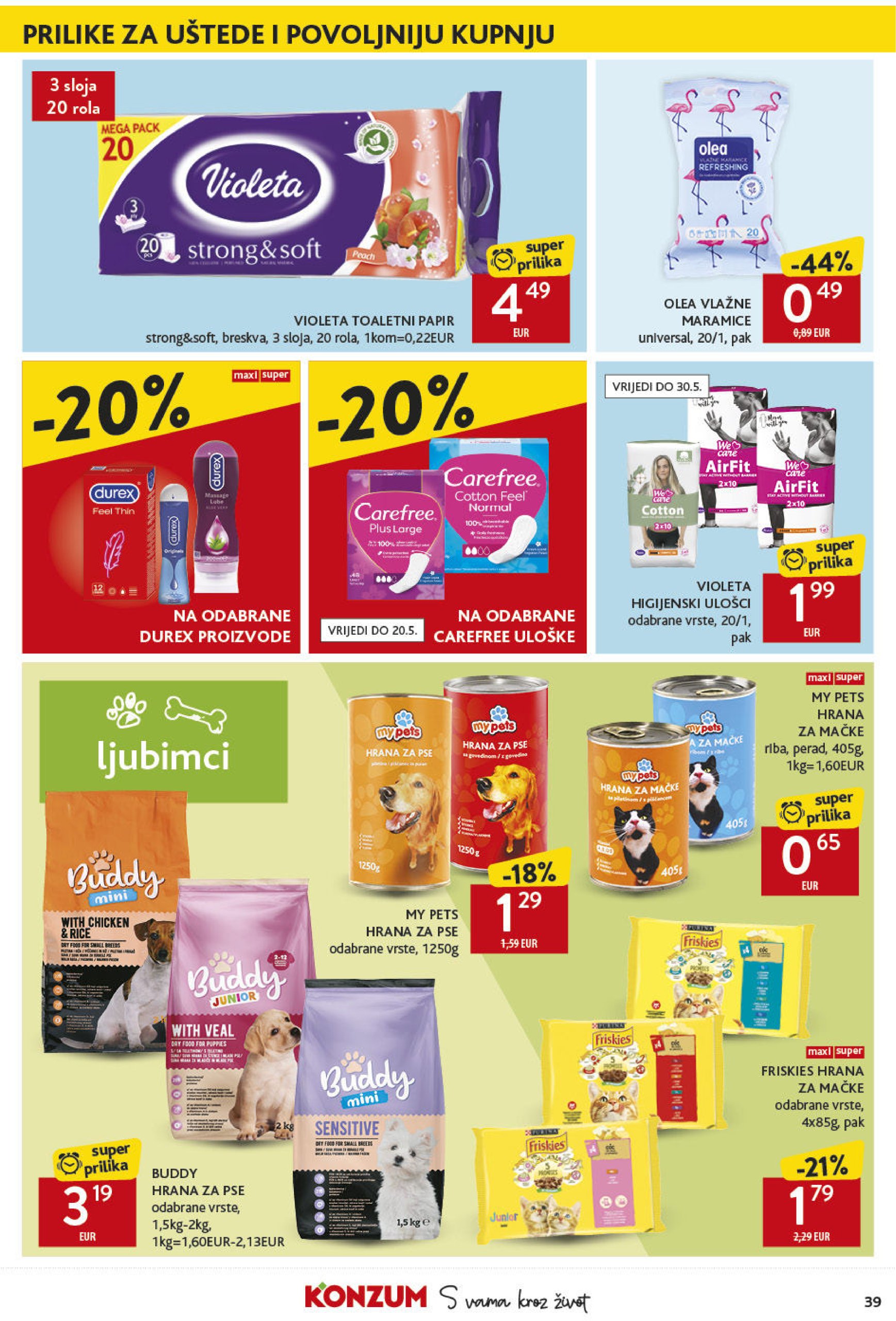 konzum - Konzum katalog vrijedi od 08.05. do 13.05. - page: 39 konzum - Konzum katalog vrijedi od 08.05. do 13.05. - page: 39