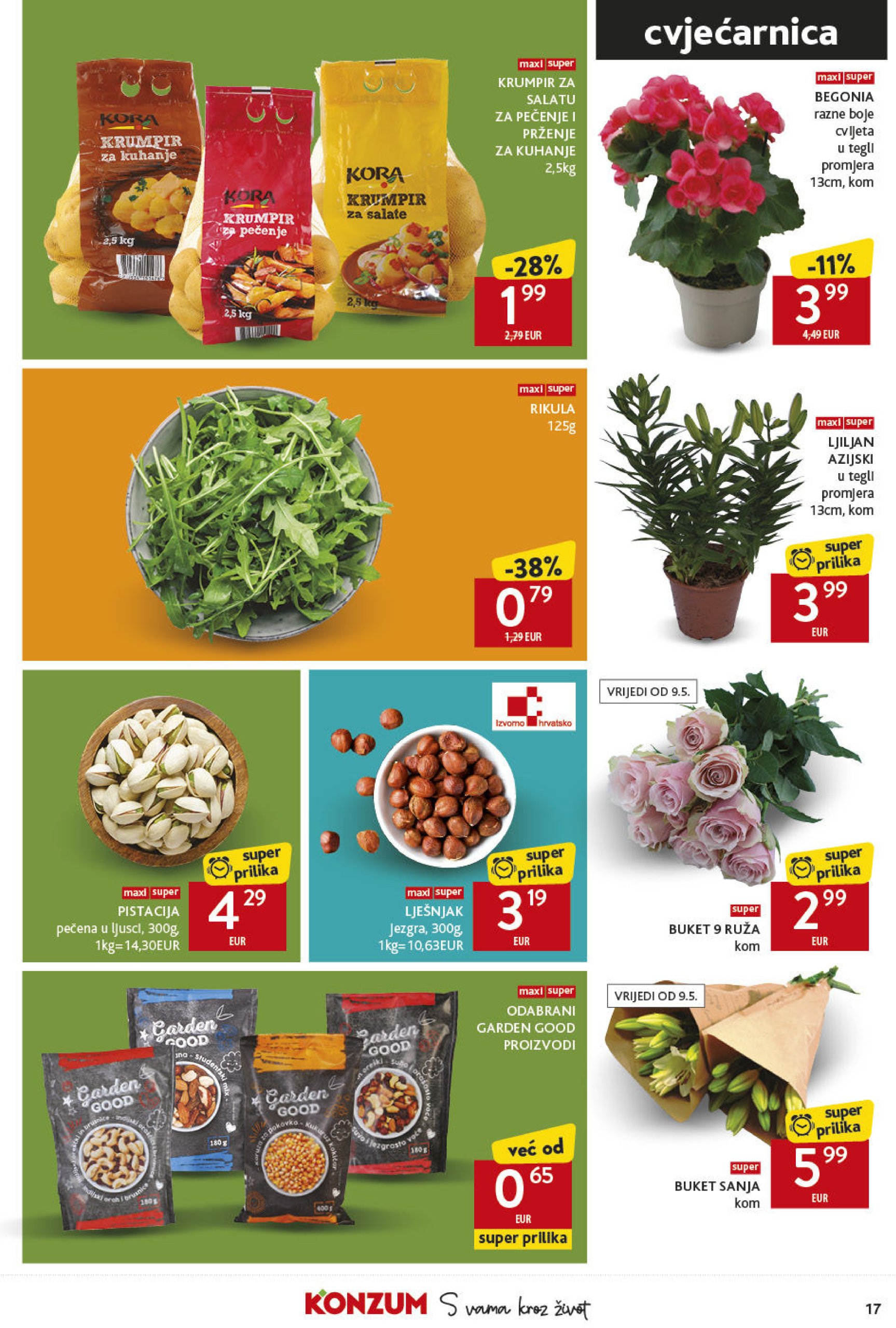 konzum - Konzum katalog vrijedi od 08.05. do 13.05. - page: 17 konzum - Konzum katalog vrijedi od 08.05. do 13.05. - page: 17