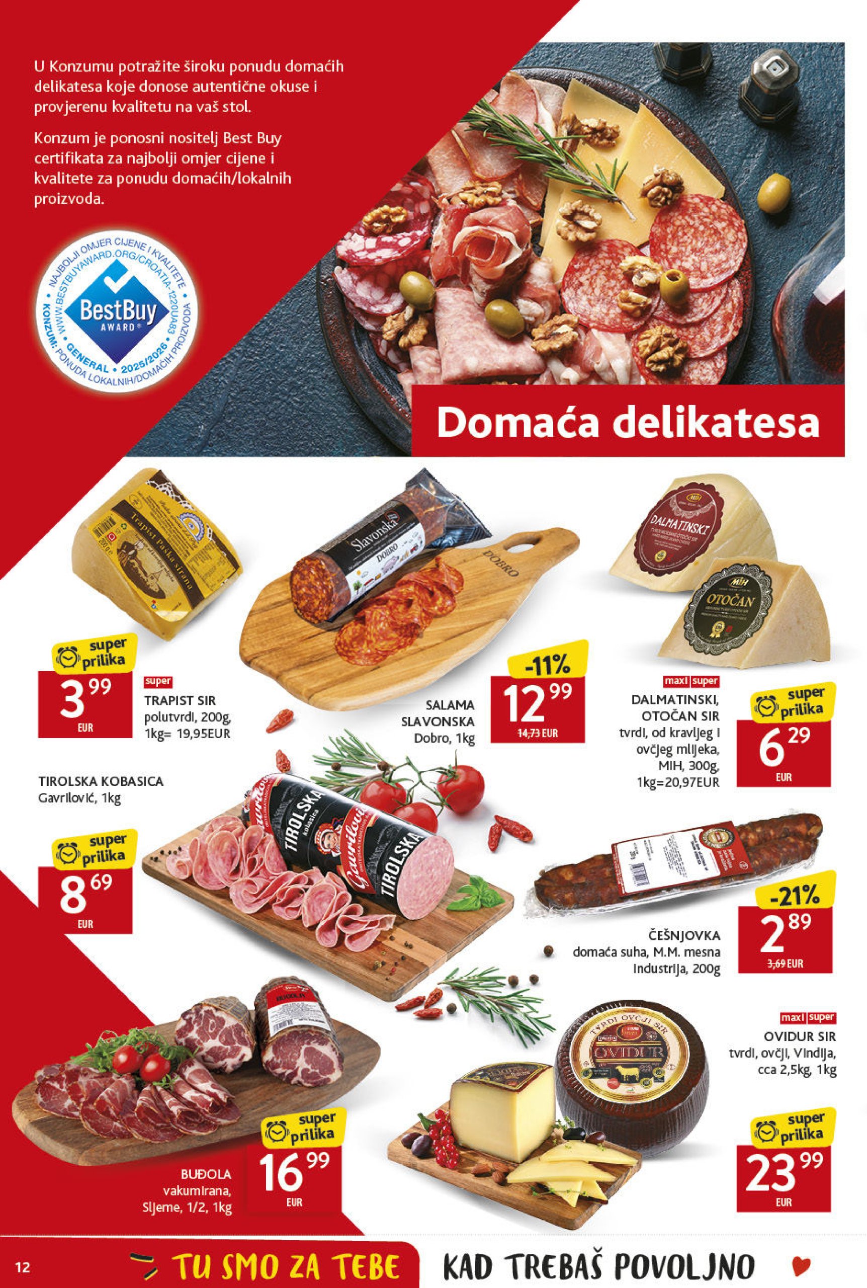 konzum - Konzum katalog vrijedi od 08.05. do 13.05. - page: 12 konzum - Konzum katalog vrijedi od 08.05. do 13.05. - page: 12
