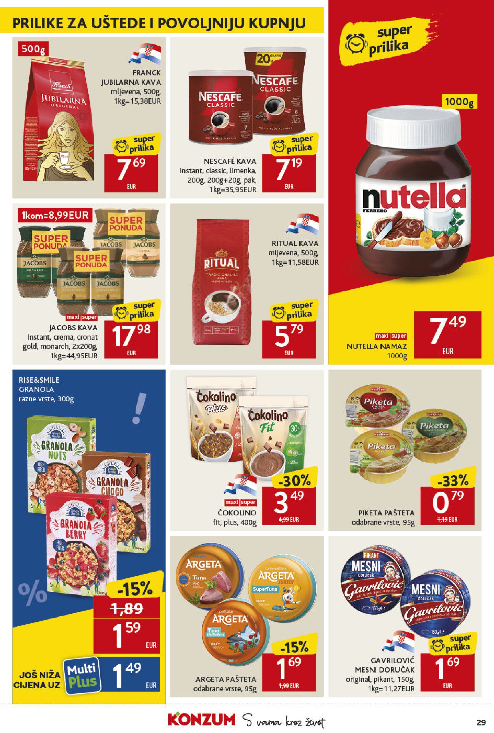 konzum - Konzum katalog vrijedi od 08.05. do 13.05. - page: 29 konzum - Konzum katalog vrijedi od 08.05. do 13.05. - page: 29