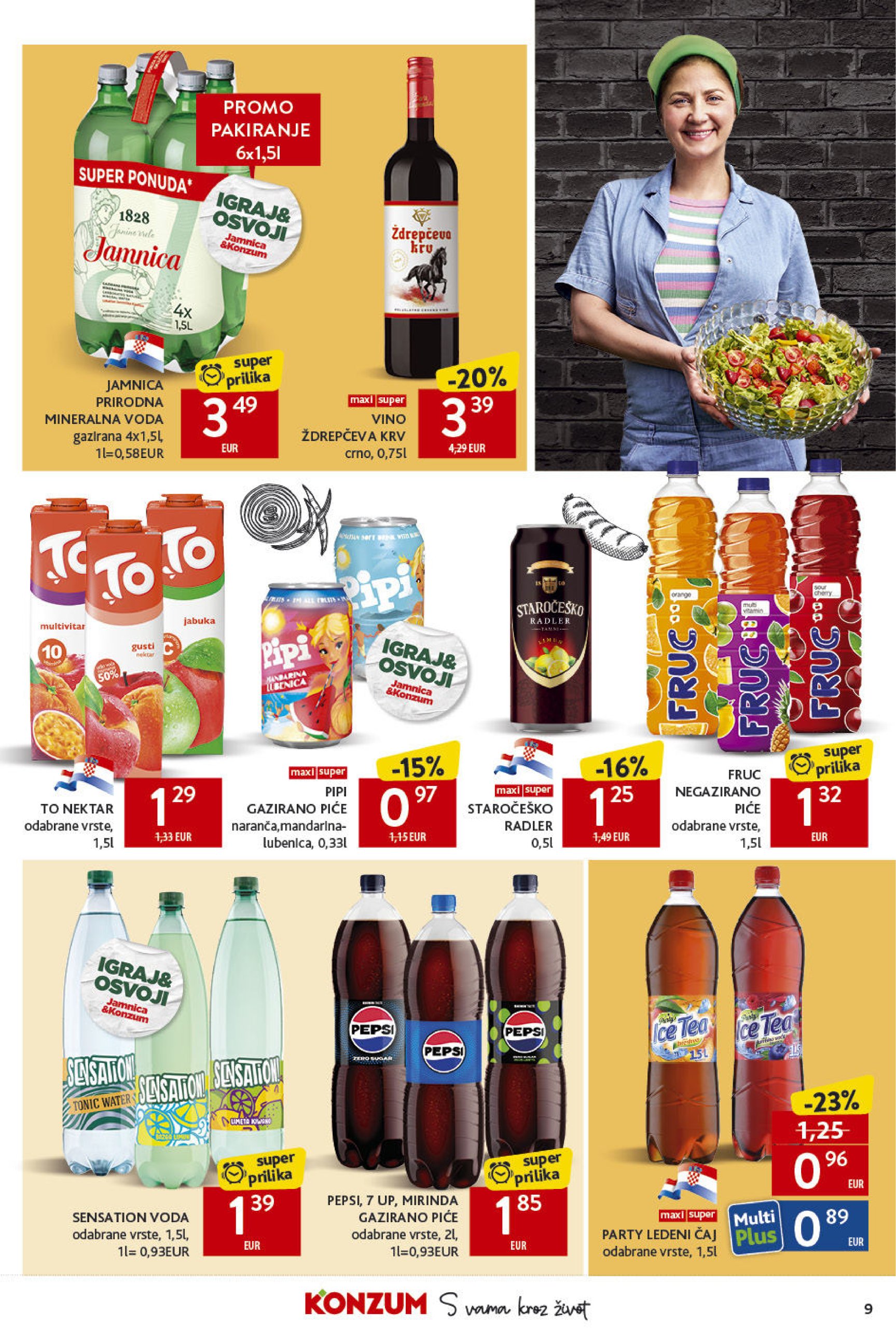 konzum - Konzum katalog vrijedi od 08.05. do 13.05. - page: 9 konzum - Konzum katalog vrijedi od 08.05. do 13.05. - page: 9