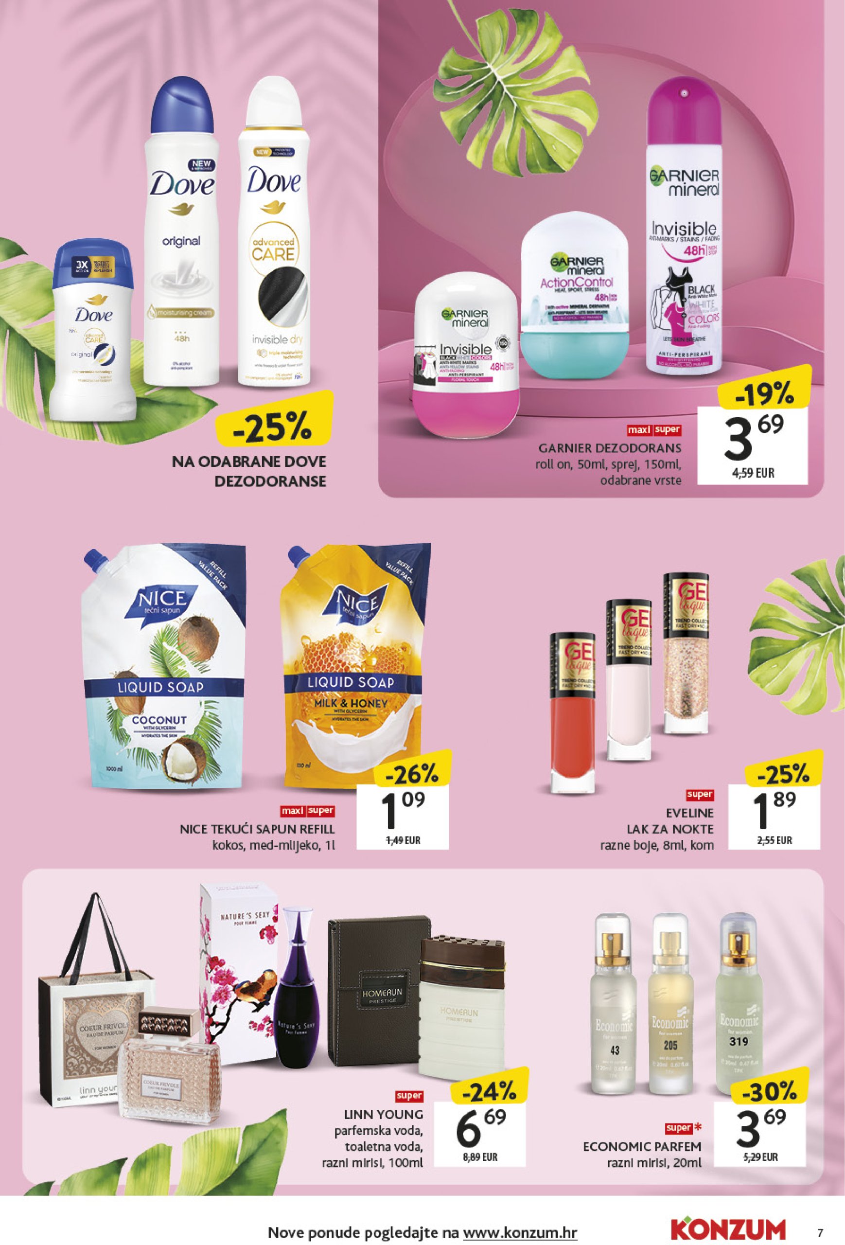 konzum - Prelistajte ovaj Konzum - Katalog ljepota i njega katalog, vrijedi od 12.05. do 25.05. - page: 7