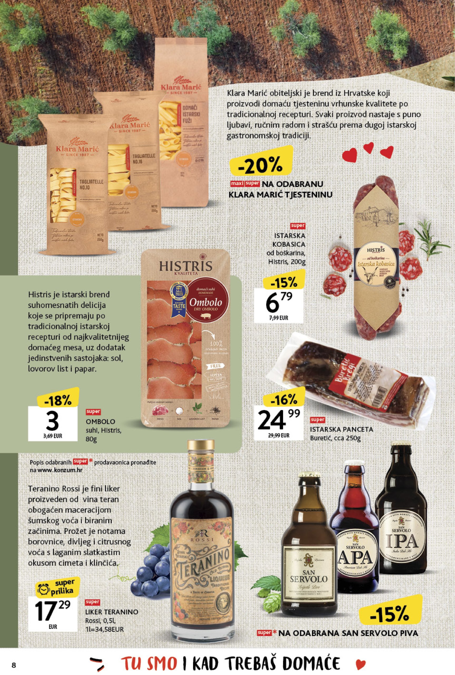 konzum - Prelistajte ovaj Konzum - Najbolje iz Hrvatske katalog, vrijedi od 19.05. do 15.06. - page: 8