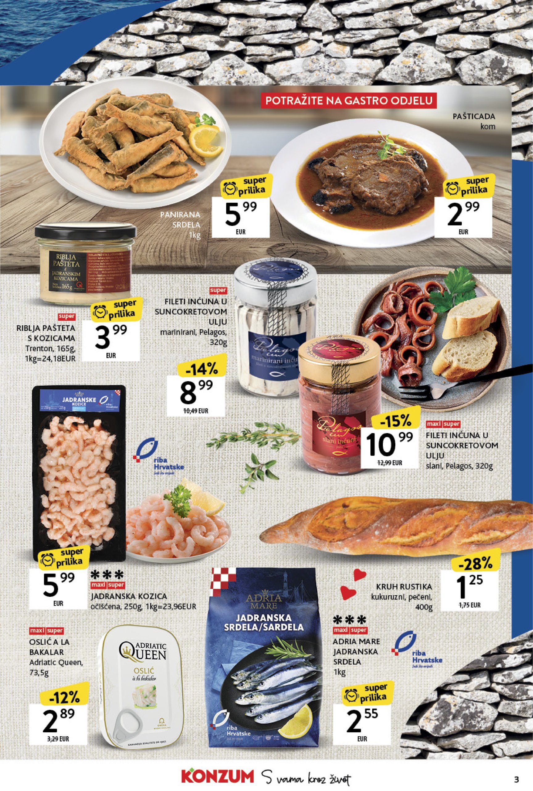 konzum - Prelistajte ovaj Konzum - Najbolje iz Hrvatske katalog, vrijedi od 19.05. do 15.06. - page: 3