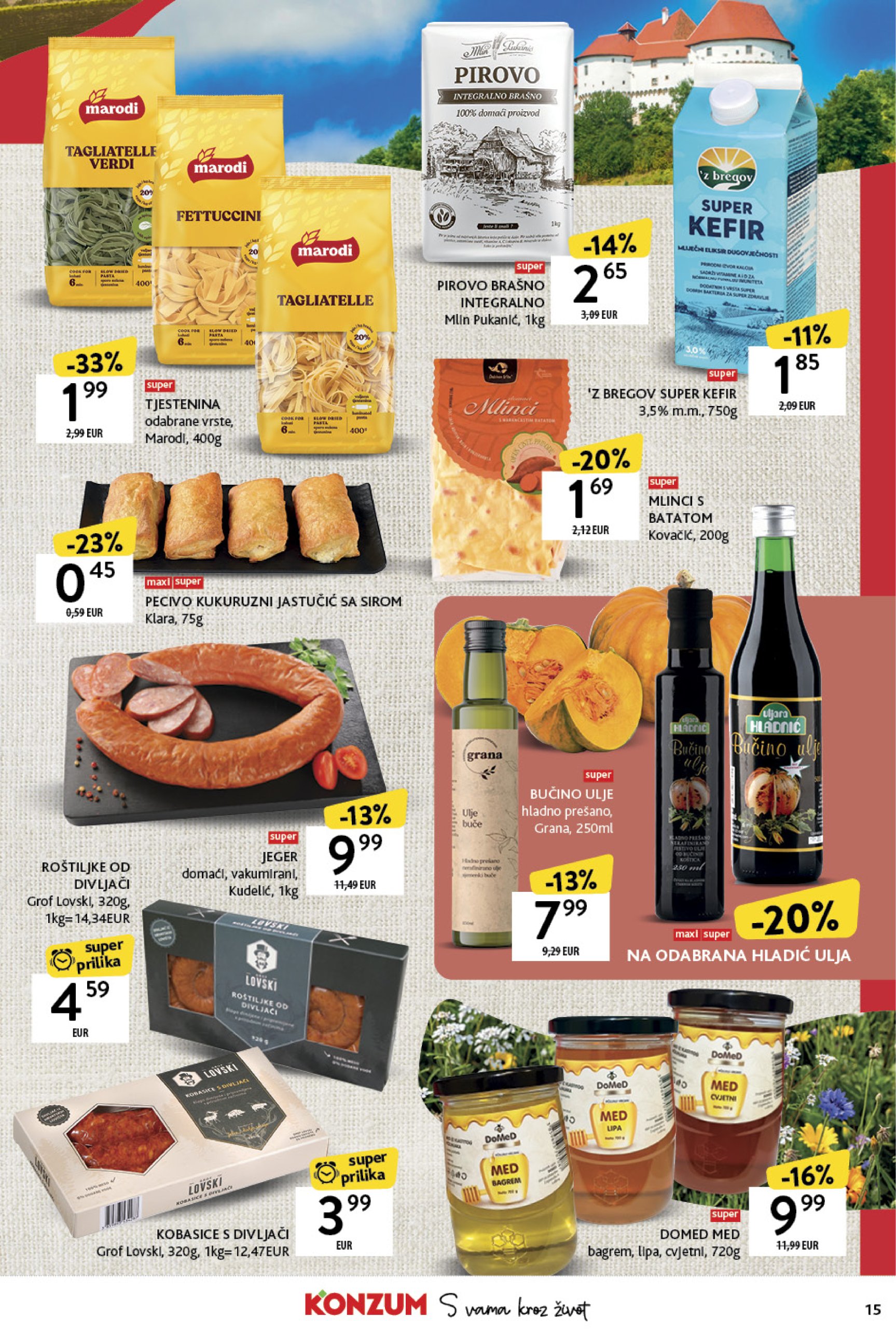 konzum - Prelistajte ovaj Konzum - Najbolje iz Hrvatske katalog, vrijedi od 19.05. do 15.06. - page: 15