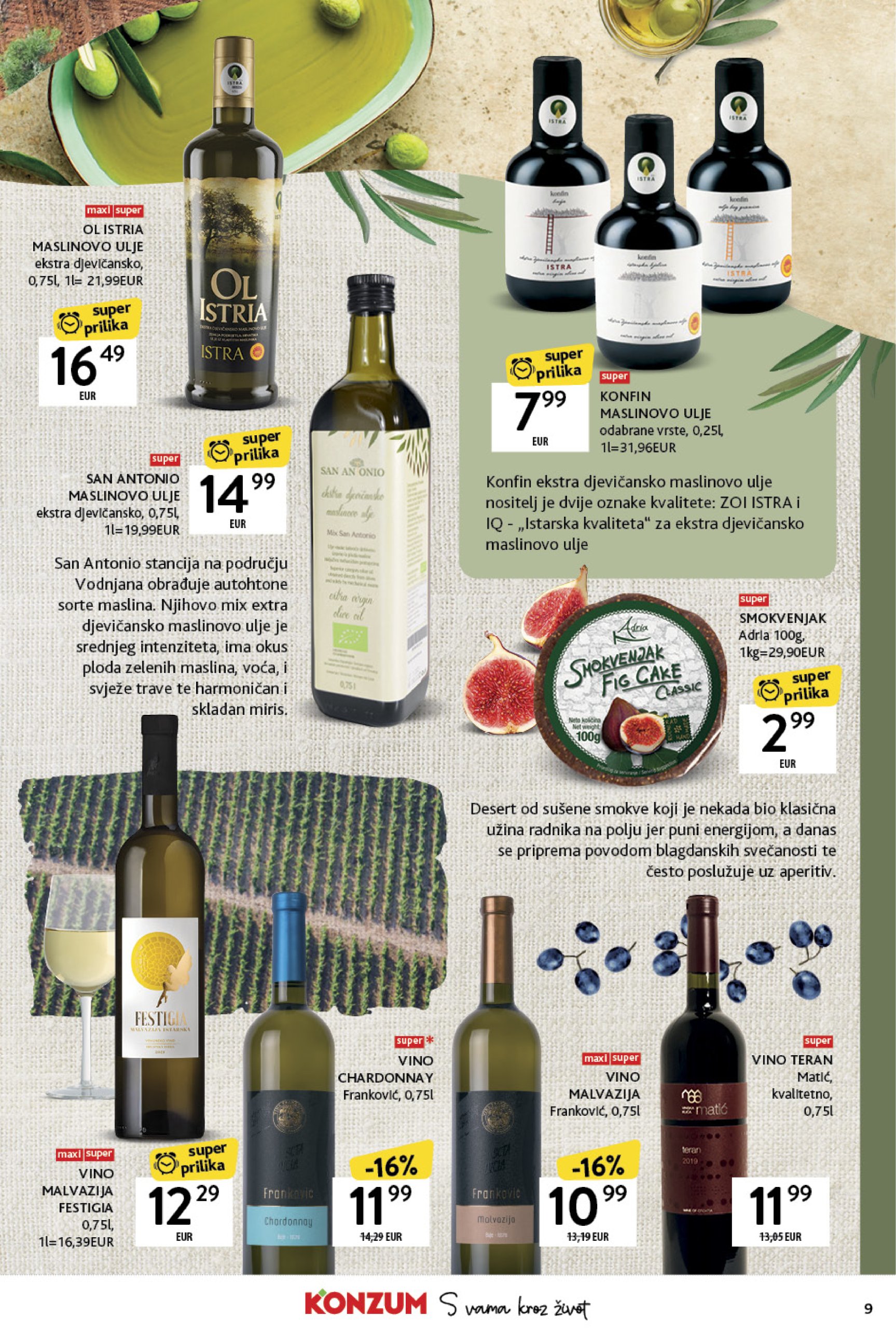 konzum - Prelistajte ovaj Konzum - Najbolje iz Hrvatske katalog, vrijedi od 19.05. do 15.06. - page: 9