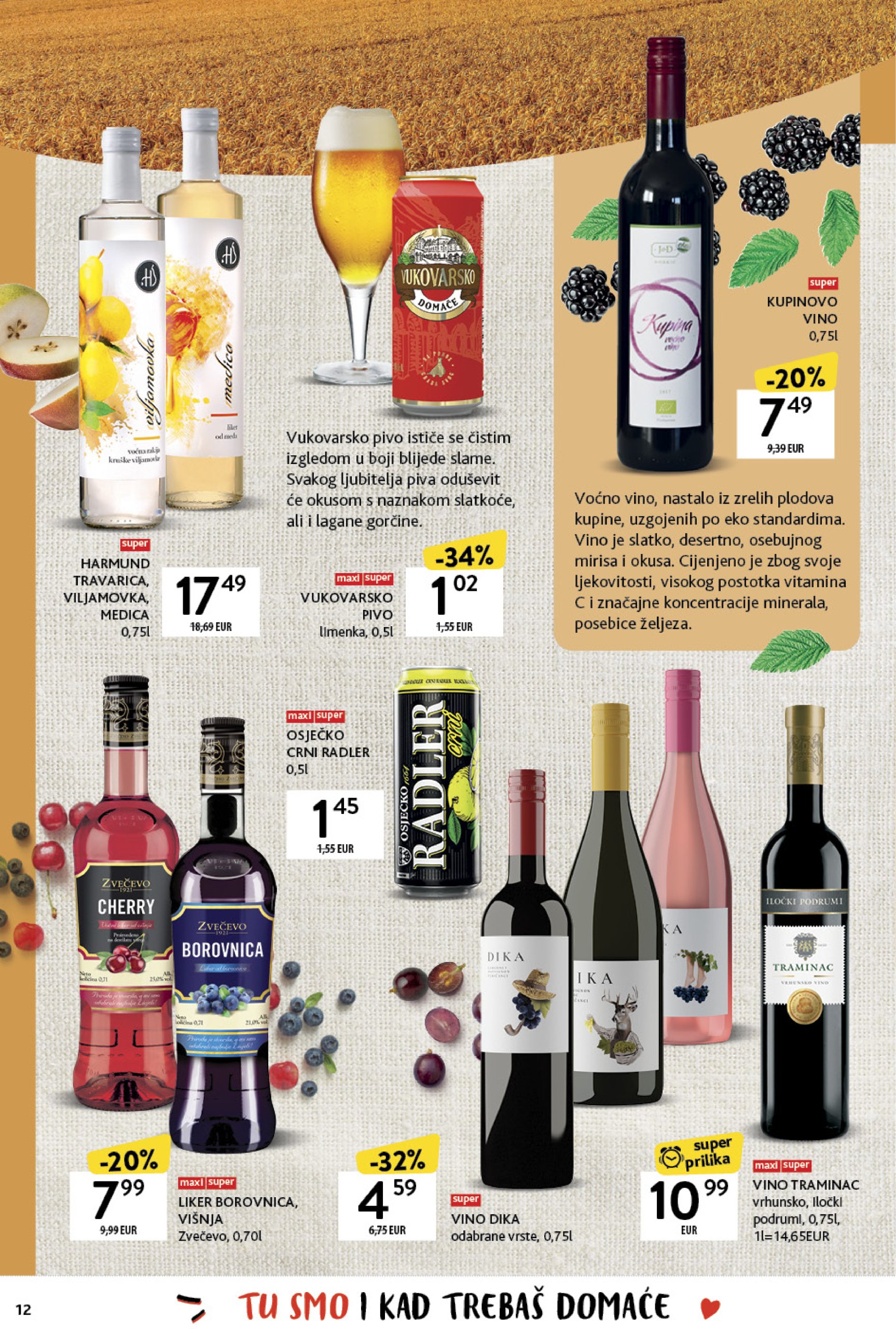 konzum - Prelistajte ovaj Konzum - Najbolje iz Hrvatske katalog, vrijedi od 19.05. do 15.06. - page: 12