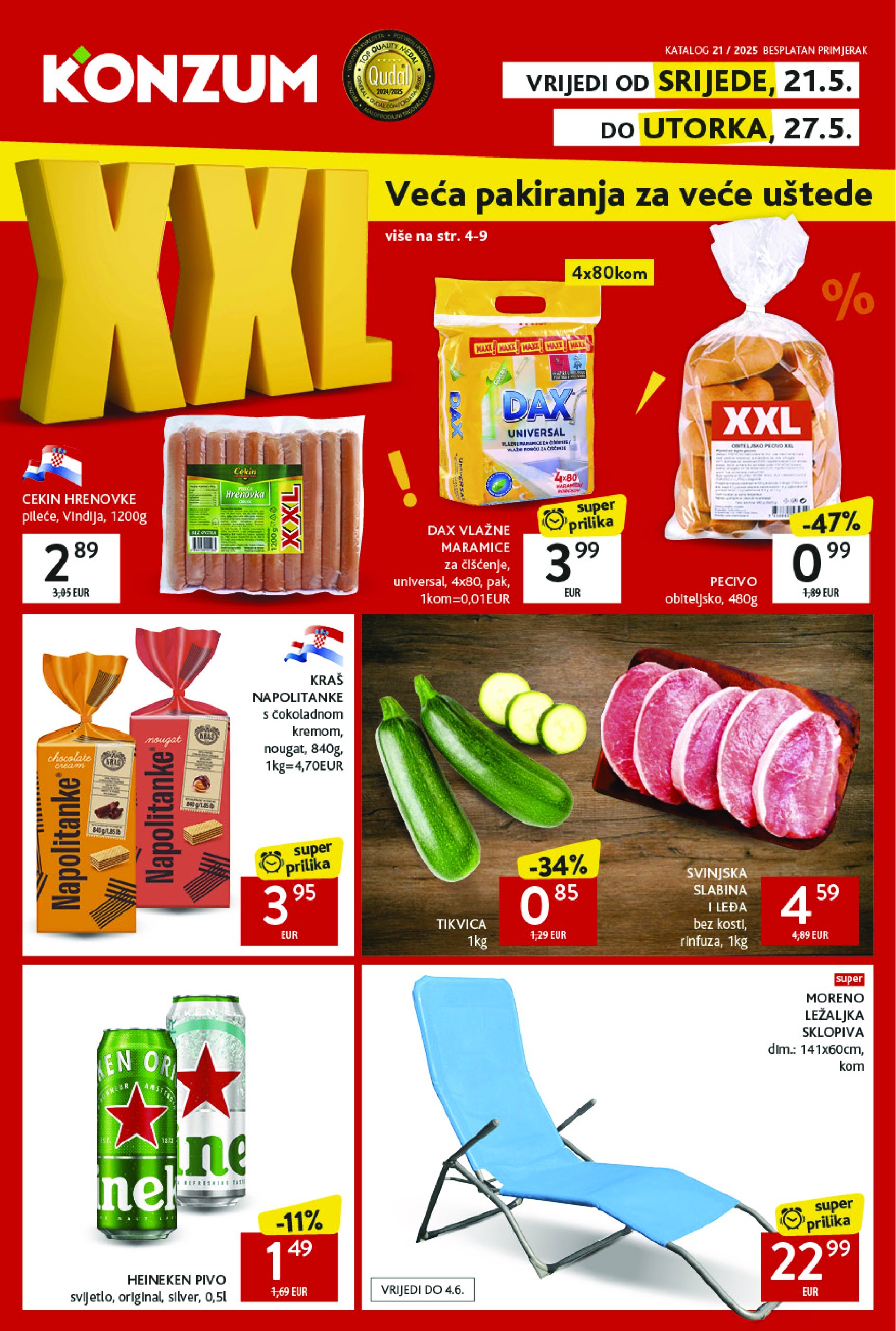 konzum - Prelistajte ovaj Konzum katalog, vrijedi od 21.05. do 27.05.