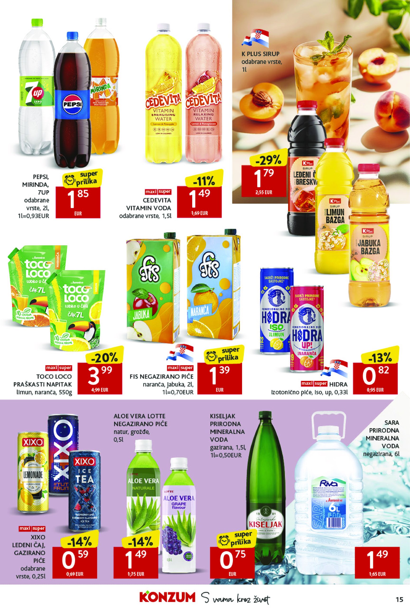 konzum - Prelistajte ovaj Konzum katalog, vrijedi od 21.05. do 27.05. - page: 15 konzum - Prelistajte ovaj Konzum katalog, vrijedi od 21.05. do 27.05. - page: 15